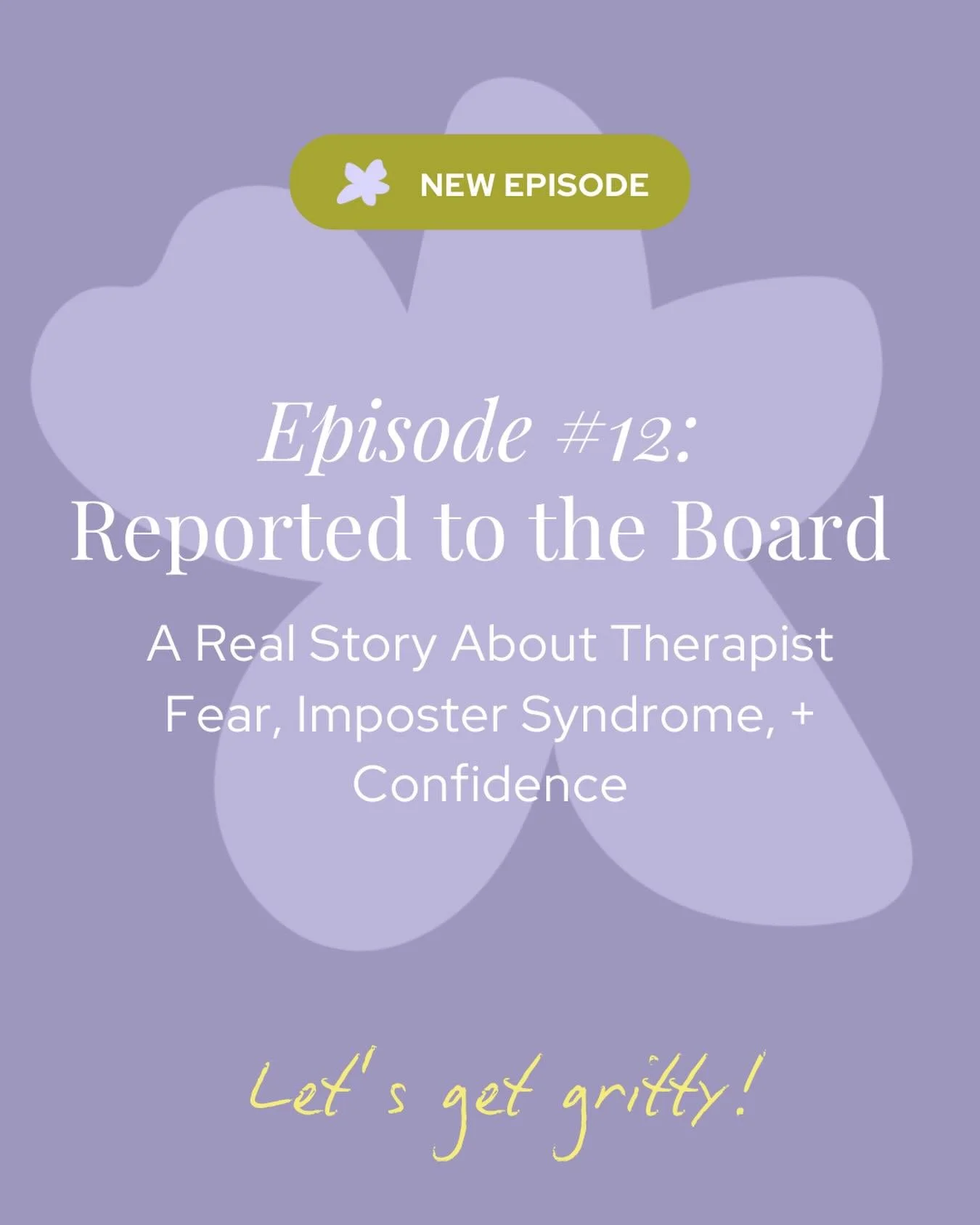 Our weekly episode is live and we&rsquo;re sharing Cathy&rsquo;s real story about fear, imposter syndrome, and confidence. This episode is SO relatable!

Fear shows up for more therapists than we admit&hellip;especially when the stakes feel high. Thi
