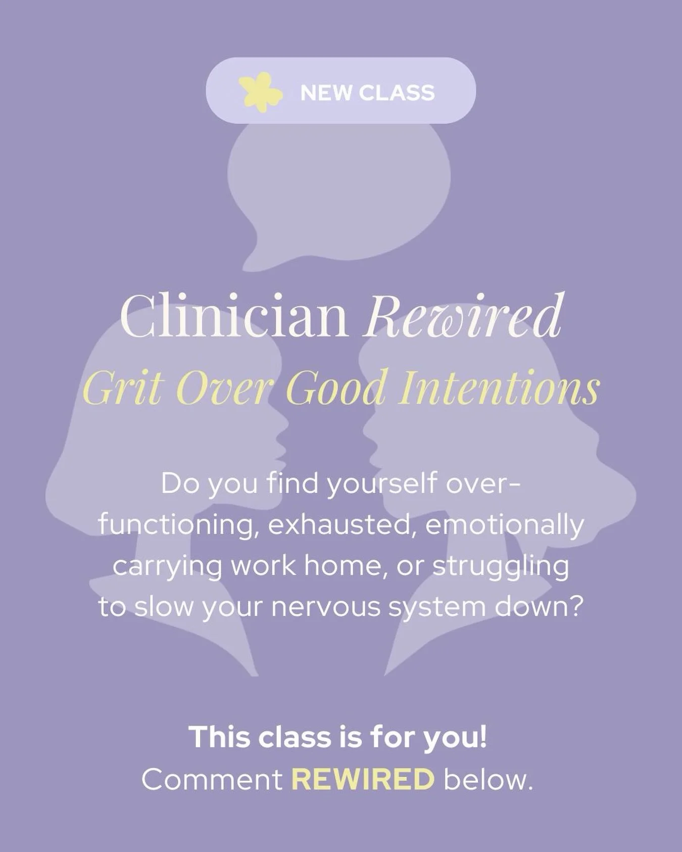 You can be the therapist everyone trusts&hellip;and still feel completely dysregulated behind the scenes.

You can hold space for everyone else&hellip;while struggling to understand your own stress responses, over-functioning, exhaustion, or self-dou