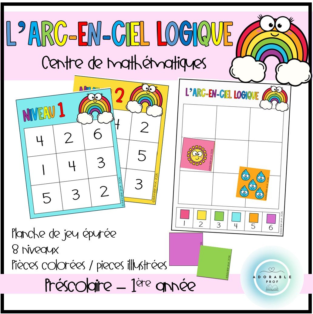 L'arc-en-ciel logique- Atelier autonome