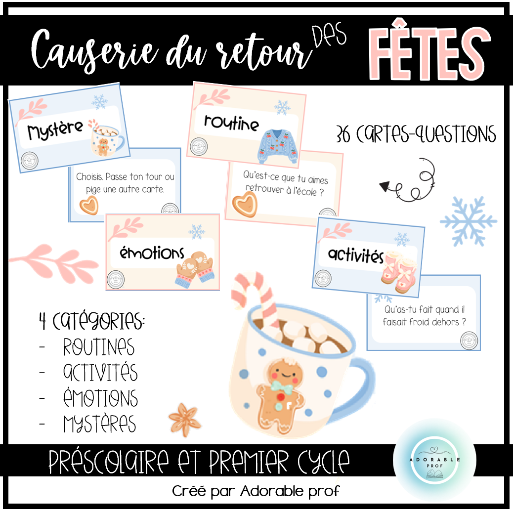 Causerie du retour des fêtes