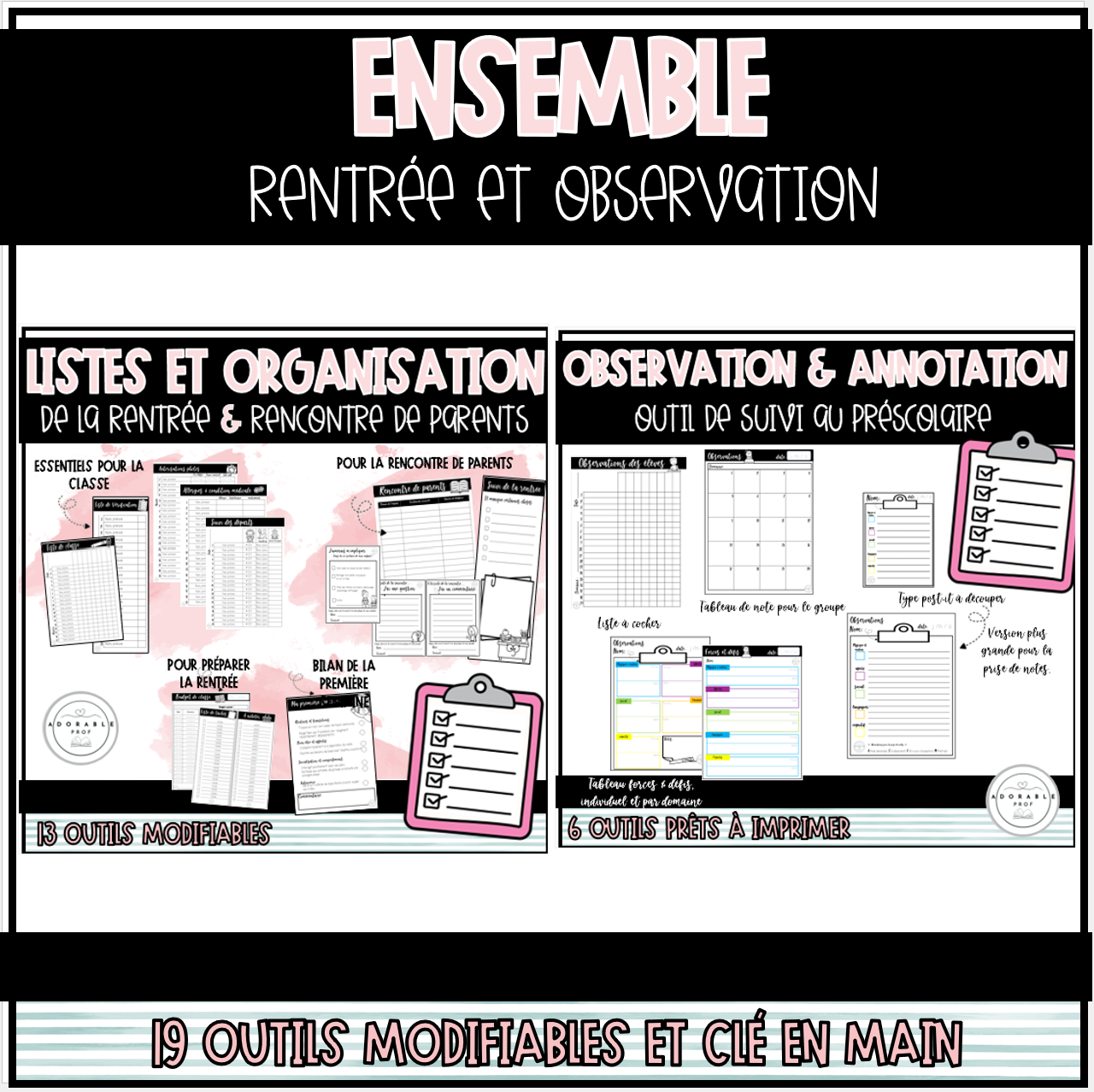 ENSEMBLE- Rentrée et observation