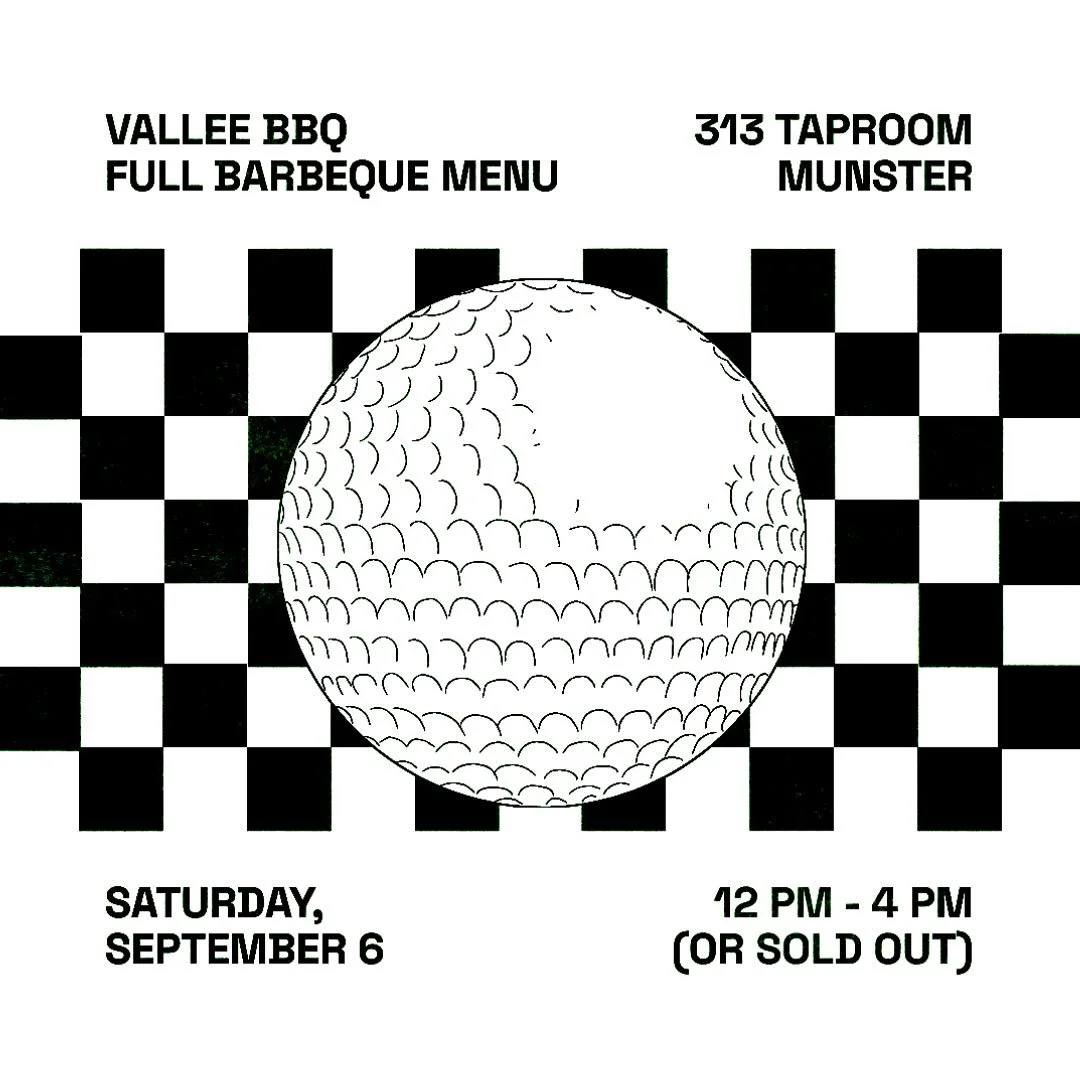 I&rsquo;ll be serving the full BBQ menu this weekend @313taproom! There&rsquo;s a golf outing in the morning, so get there before all the golfers do! See you then. 😊 ⛳️ 

#valleebbq #313taproom #bbq #nwi #brisket