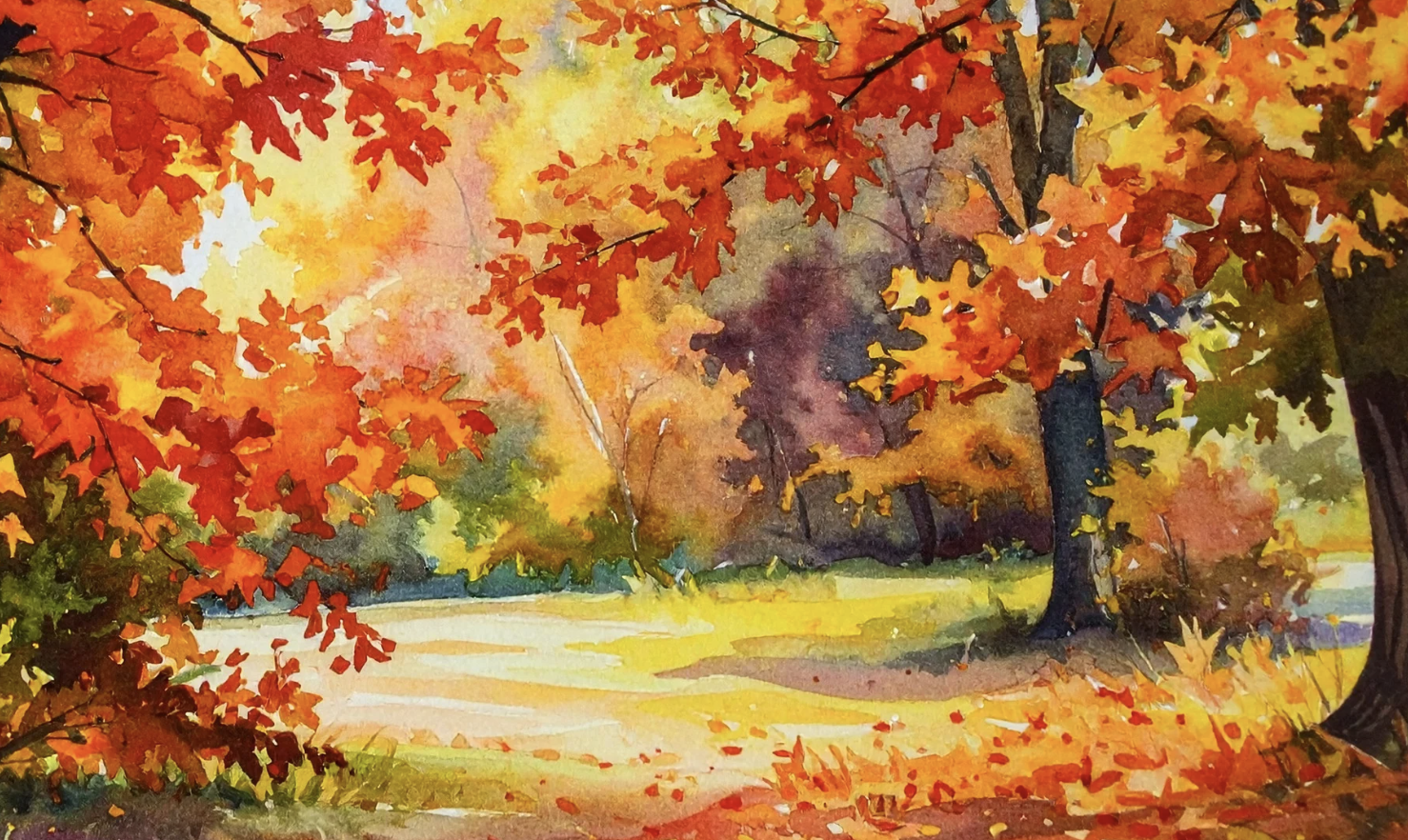 Fall Watercolor Class 