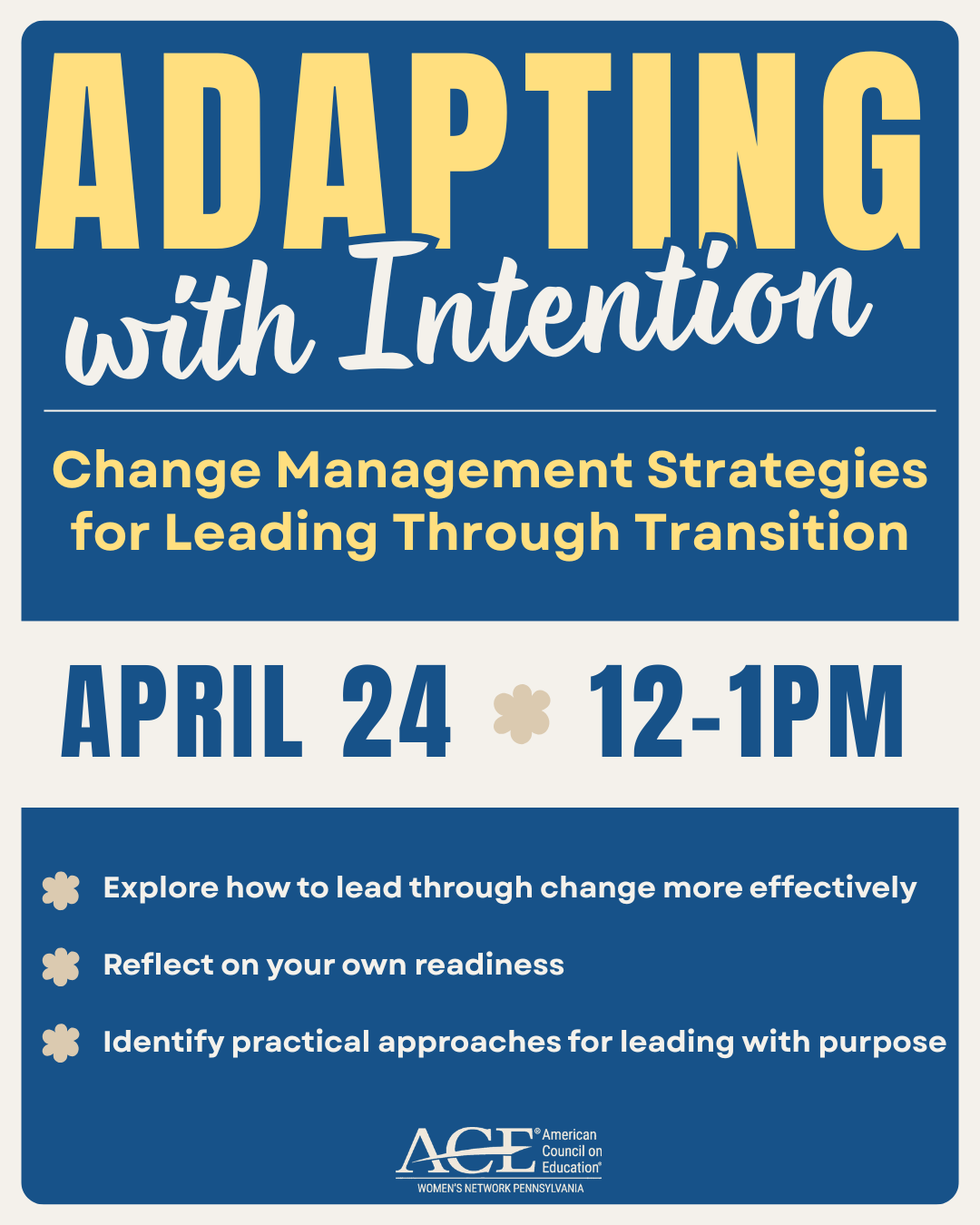 Adapting With Intention: Tools for Leading through Transition with Dr. Catherine Feminella