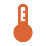 A cartoon illustration of a brown key with a rounded handle and a single tooth.