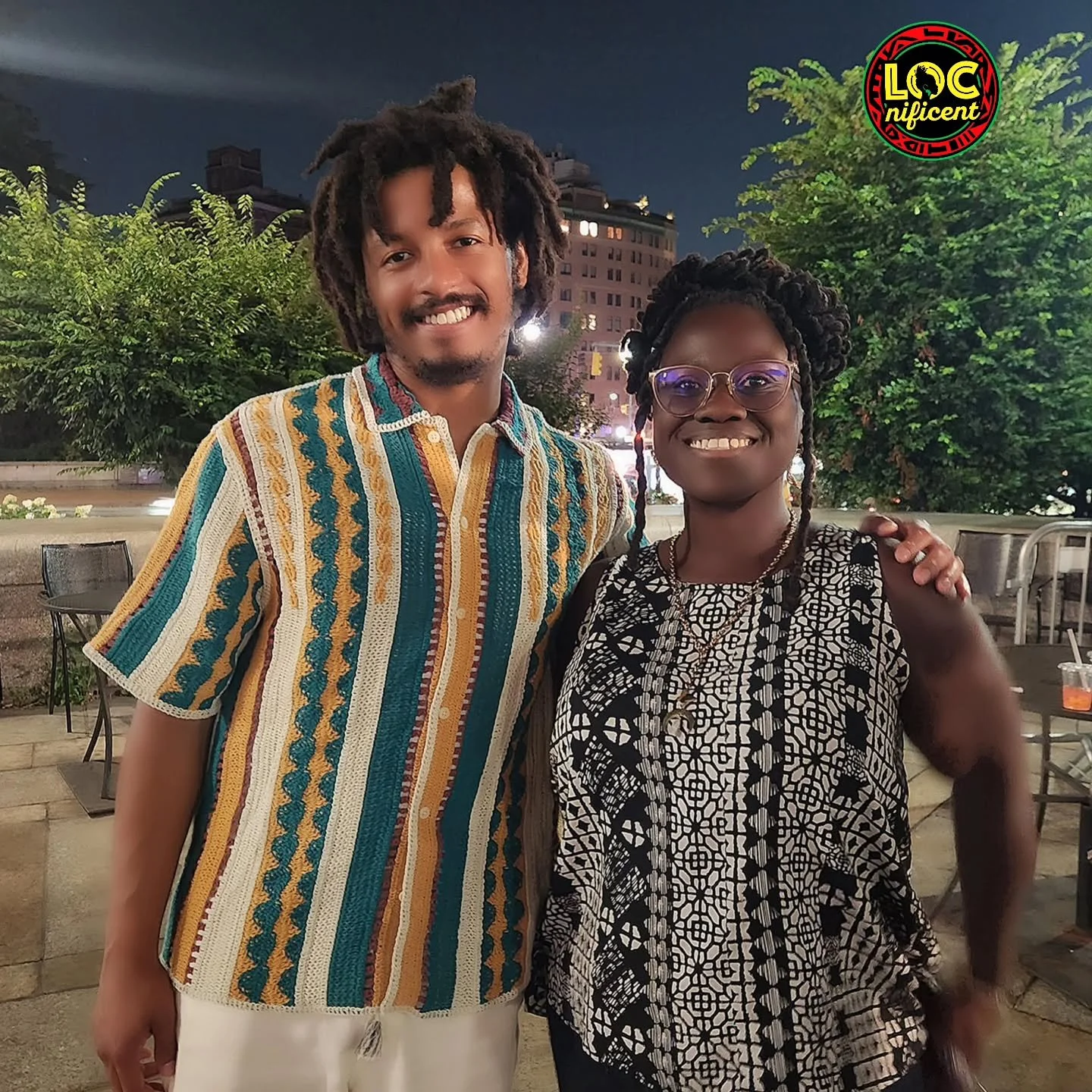 When LOCnificent meets legacy 🌱✨ Our Founder got to link up with zionmarley at the reggae + dancehall celebration in front of the @bklynlibrary on Aug 8th — big vibes curated by @federationsound @blkpresents and the legendary @maxglazer.
Broo