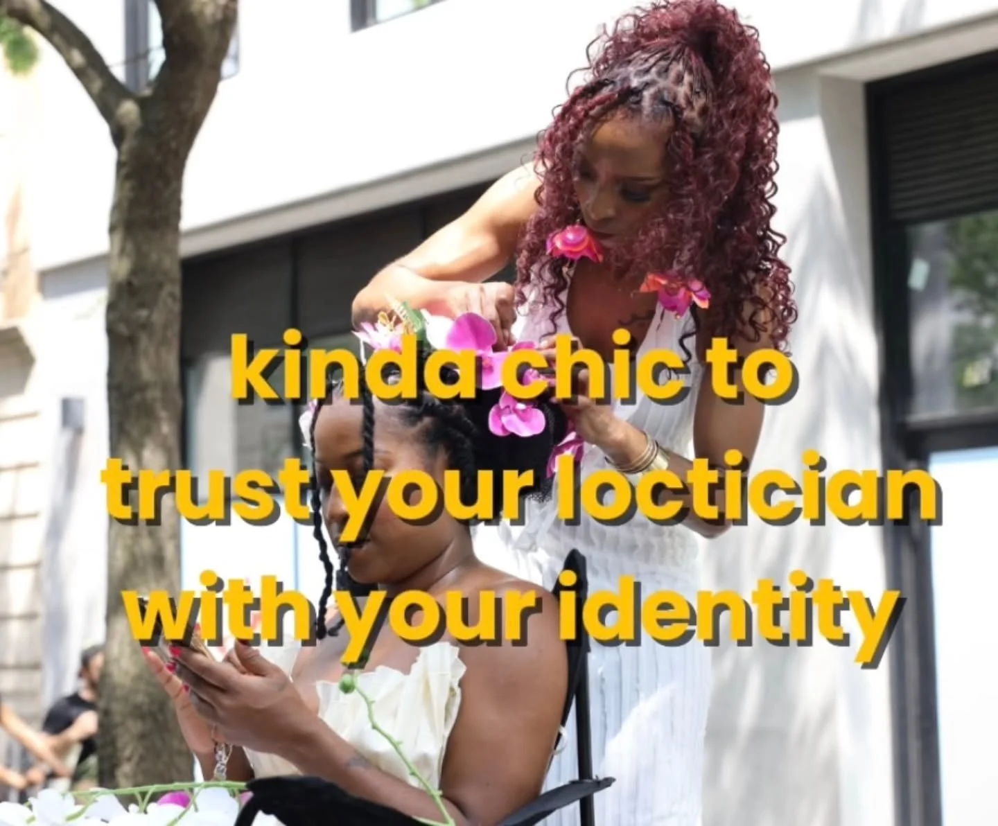 Kinda chic to create a space where the crown IS the culture. 👑✨

Hair. Culture. Community. Impact. And a lil&rsquo; dutty whine never hurt nobody. 😂

Yeah&hellip; kinda chic.
THIS IS LOCnificent.

📅 Oct 15 + Oct 18 | Brooklyn
🎟️ Tickets are live.