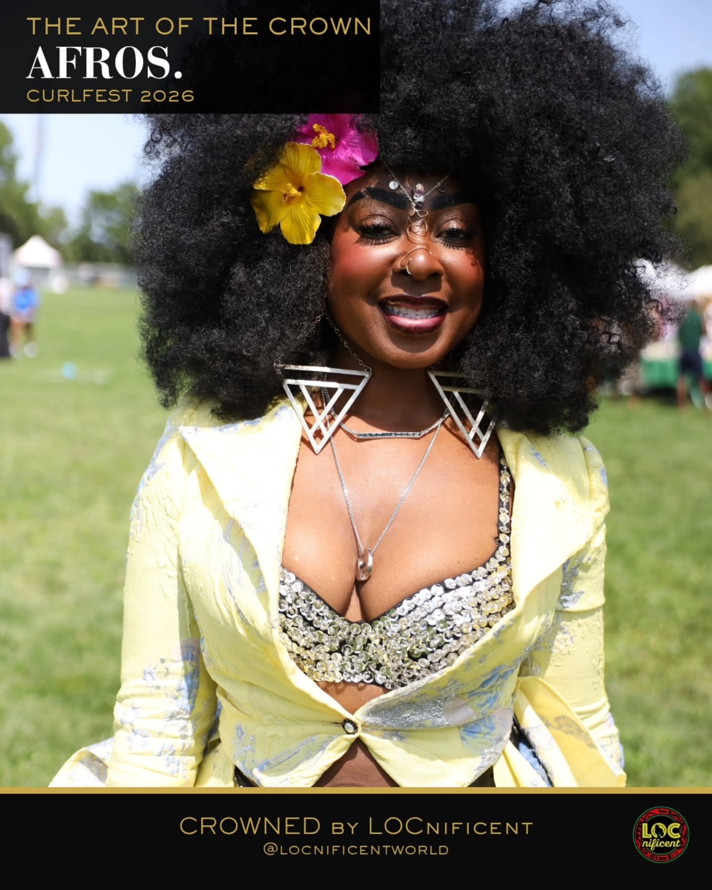 👑 THE ART OF THE CROWN | AFROS.

Big. Bold. Beautiful. And taking up ALL the space. ✨

A few of the afros that caught our eye at #CurlFest2026.

Which crown is your favorite? 👇🏾

Follow @locnificentworld as we continue The Art of the Crown.

📸 @i