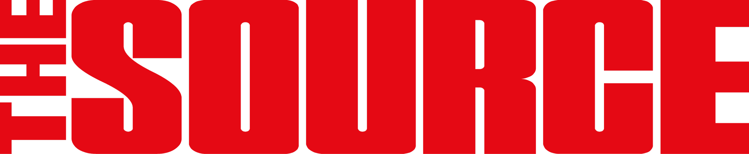 Close-up of the word 'POSTER' written in large red capital letters on a black background.