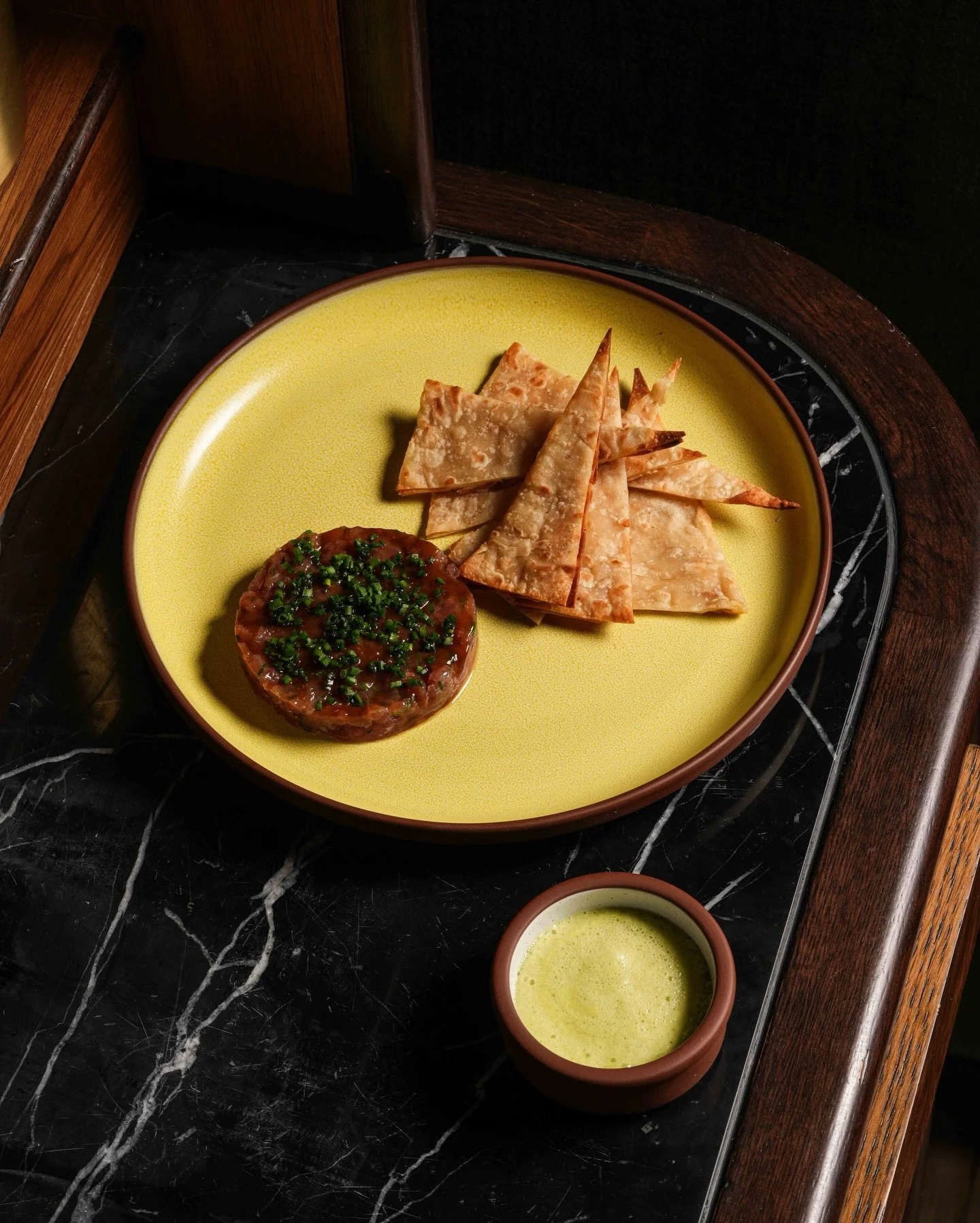 The big eye tuna tartare with crispy roti is a hit on its own, but the green seasoning and tamarind glaze are what truly makes the difference. We order one for the table, blink and it&rsquo;s gone. Every. Single. Time. #LasLapMiami