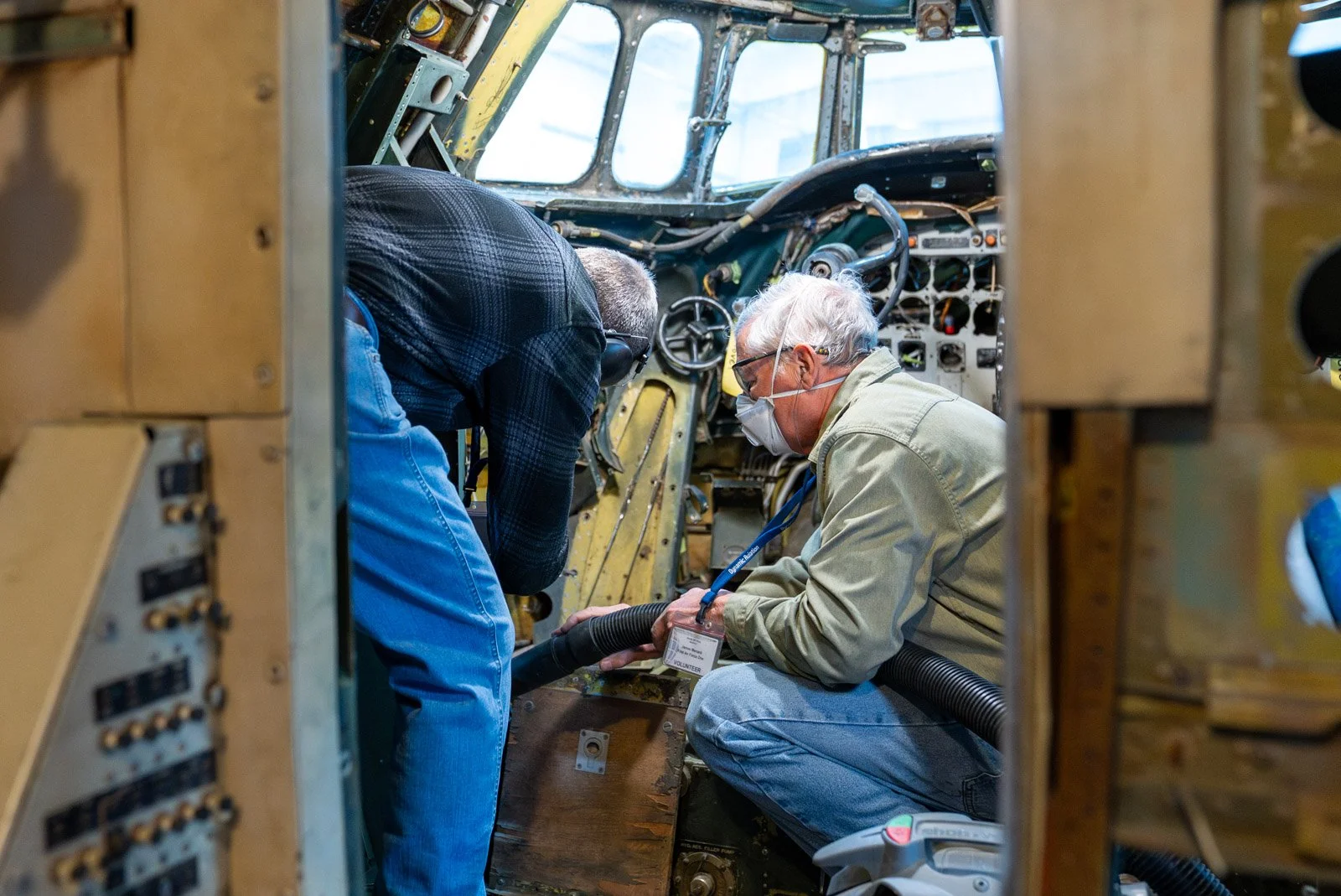 First Air Force One Columbine II Cockpit Restoration