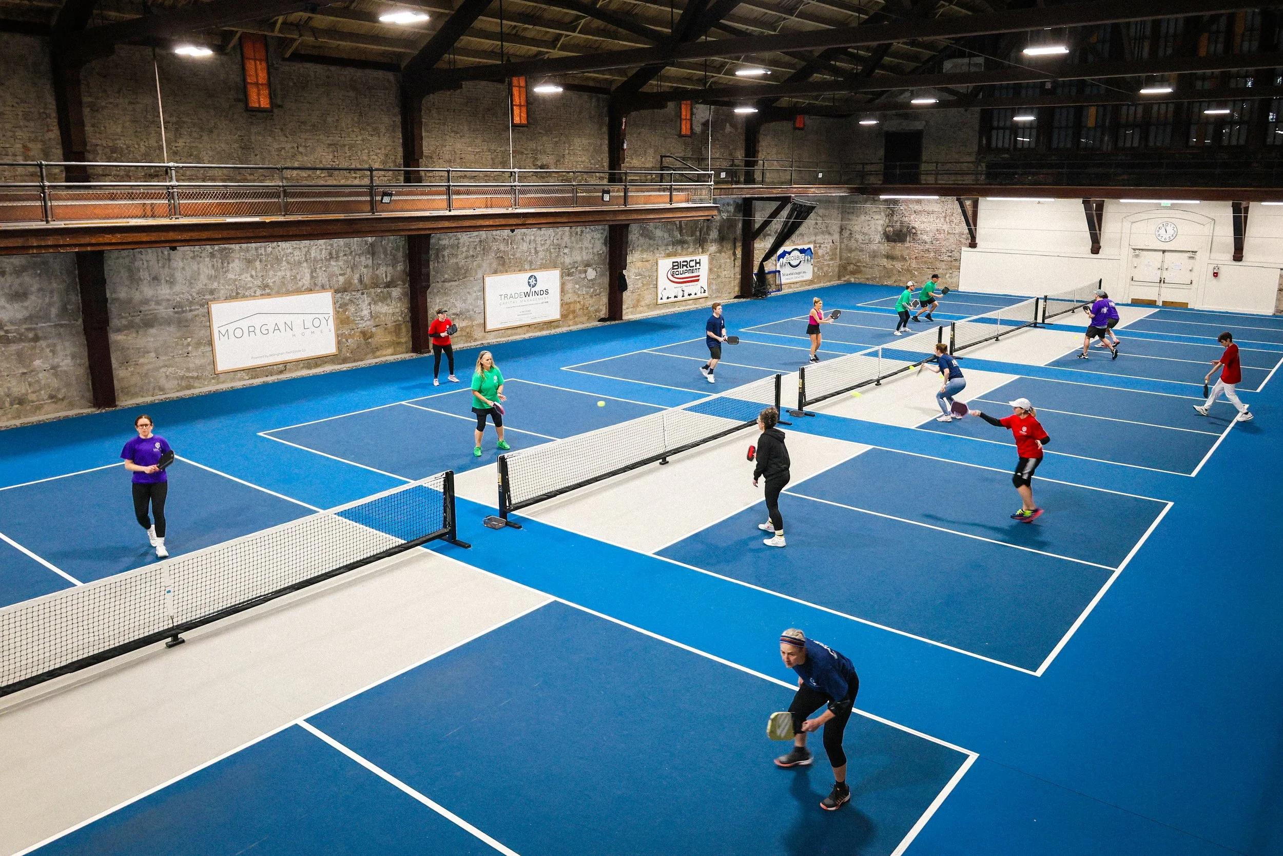 indoor pickleball