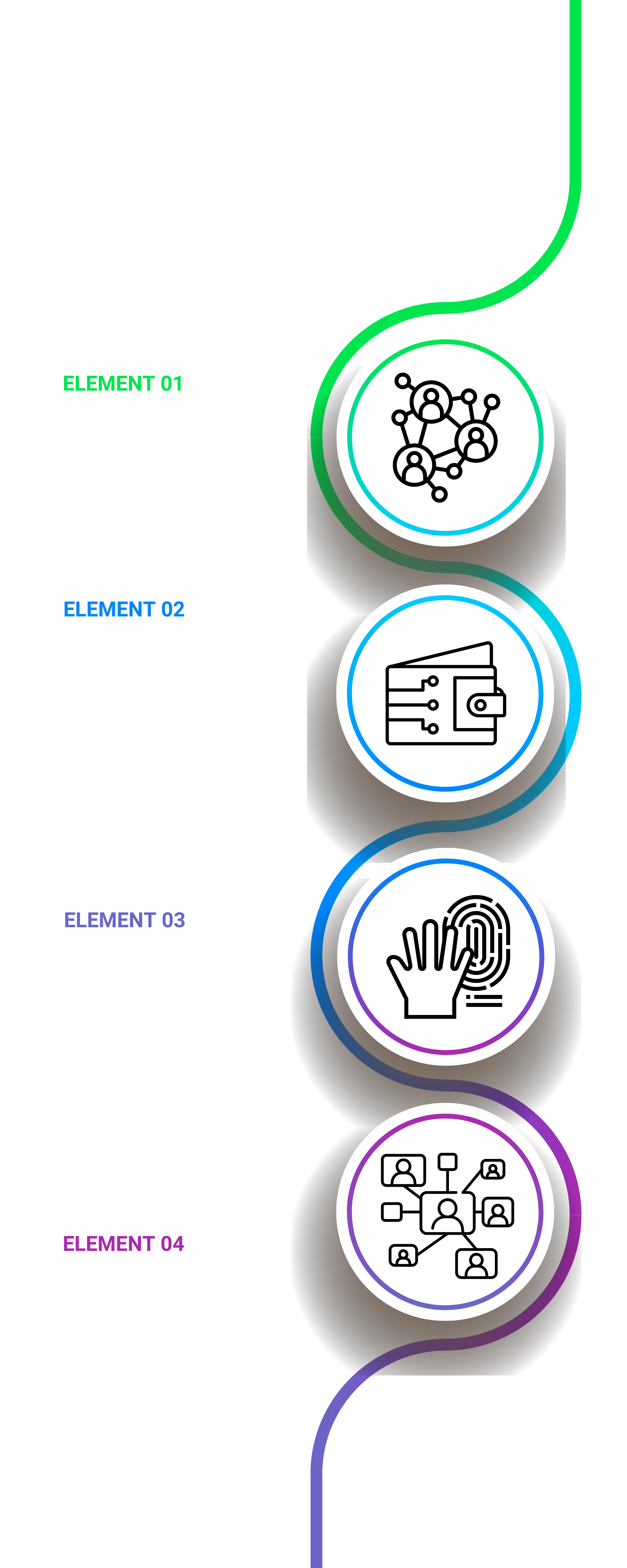 An infographic illustrating four steps: 1) Network and build relationships, 2) Showcase your skills and expertise, 3) Build trust and credibility, 4) Establish relationships and connections.