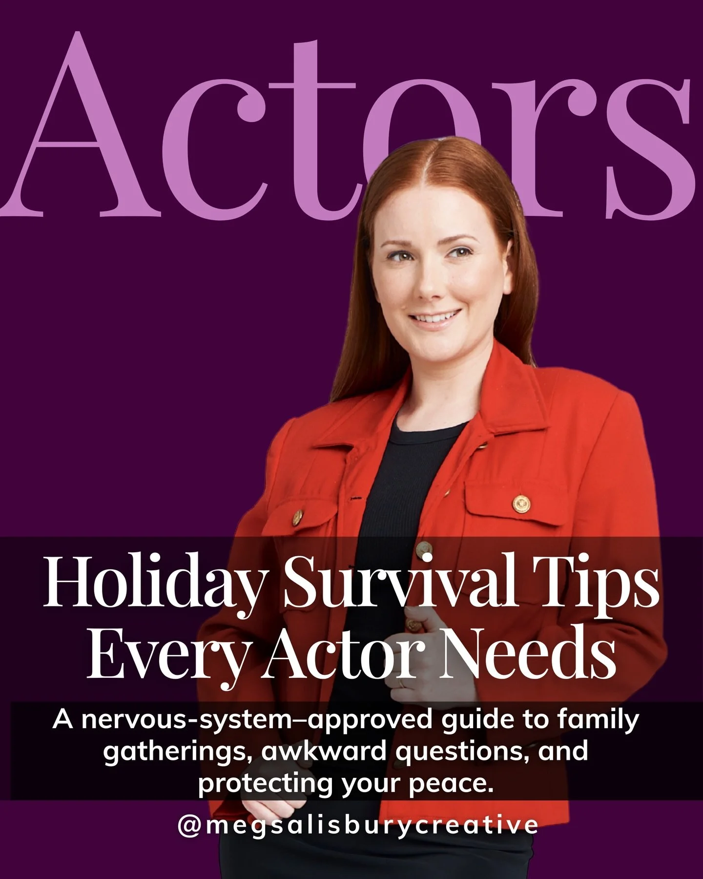 ✨ New Podcast Episode: Holiday Survival Tips Every Actor Needs ✨

For YEARS, I thought I had to justify my choices, explain my timeline, or prove that I was &ldquo;doing enough&rdquo; every time someone asked, &ldquo;So&hellip; how&rsquo;s acting goi