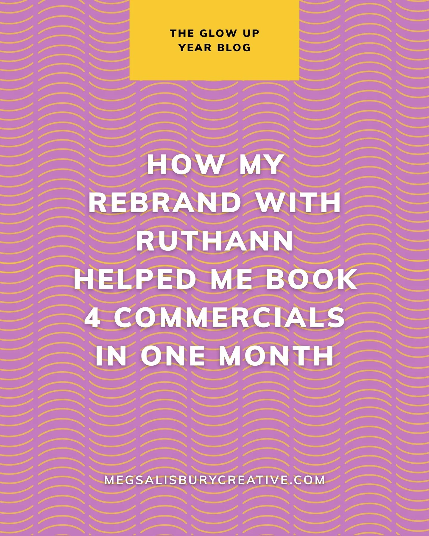 I booked 4 commercials in one month after my rebrand.

And no&hellip; the website didn&rsquo;t magically book the jobs for me.

But it did change something foundational: my confidence, my clarity, and the way I showed up.

In this week&rsquo;s blog I