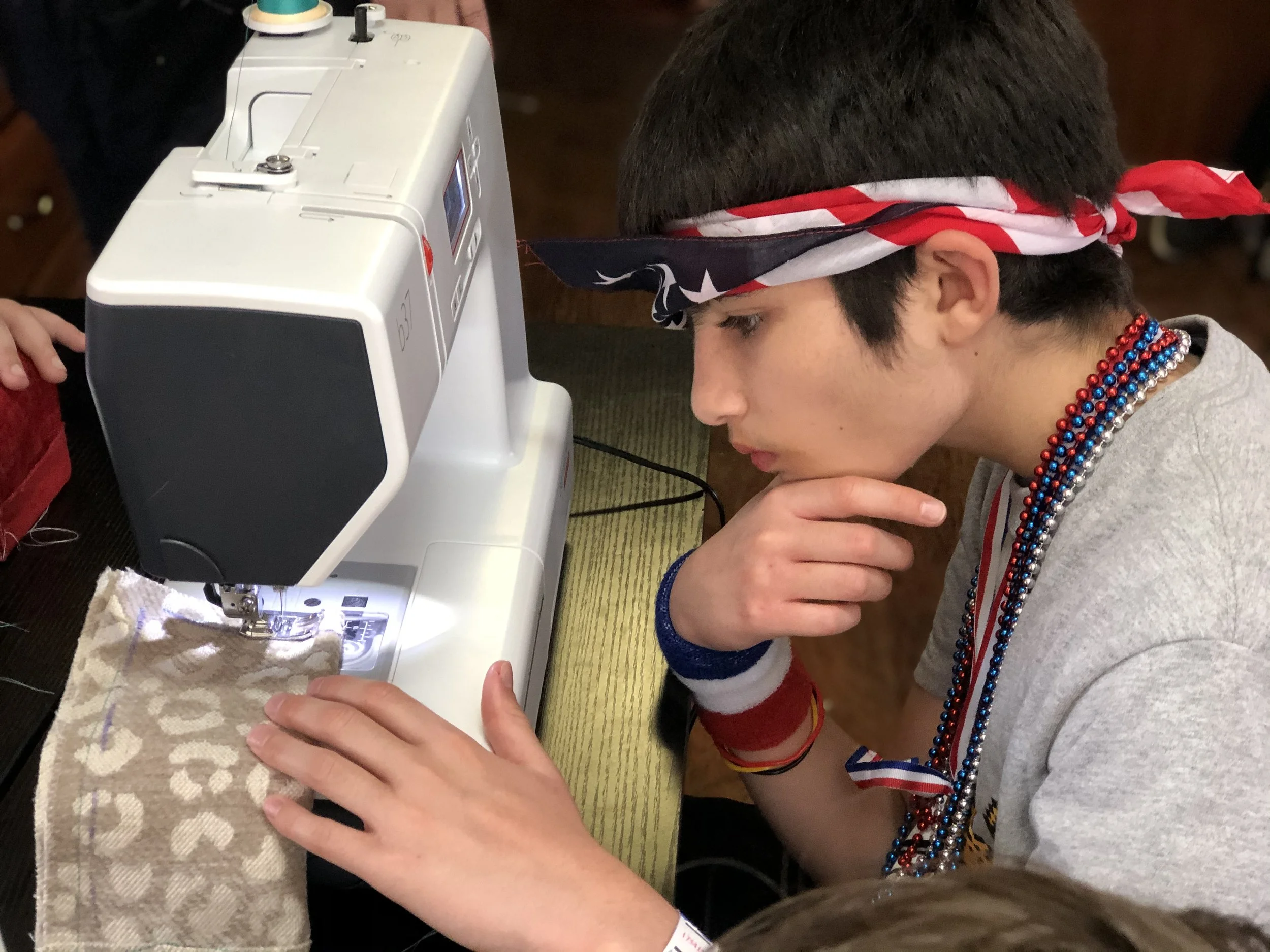 Sewing with the next generation of makers