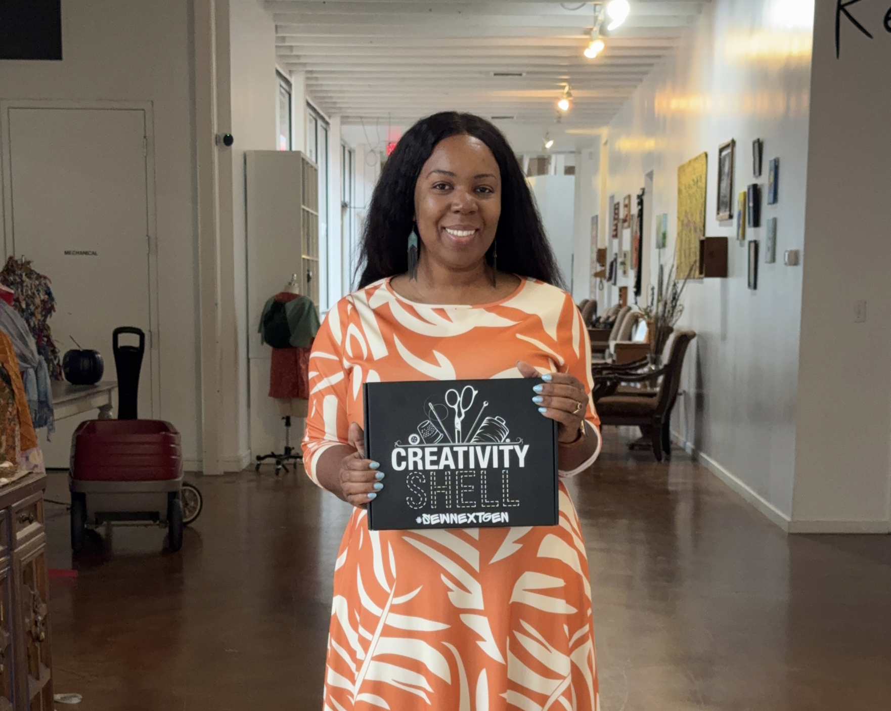 Creativity Shell Heads to Chicago to Teach the First-Ever “Kids Camp” at the Fabric &amp; Fiber Craft Festival