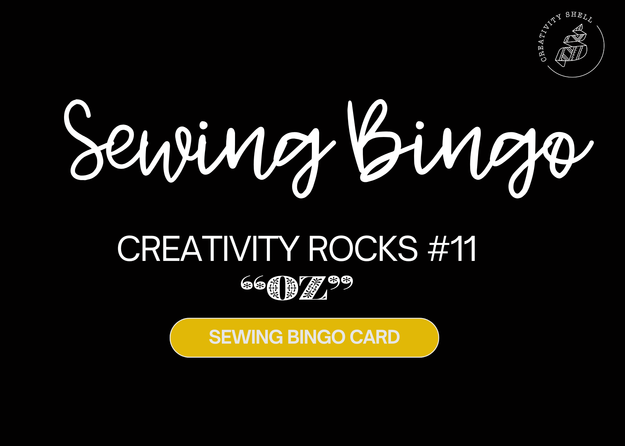 Creativity Shell Bingo!