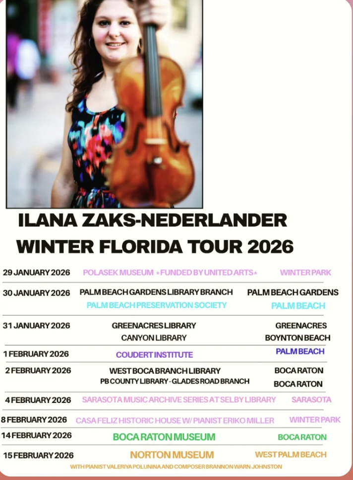 2026 Winter Florida Tour