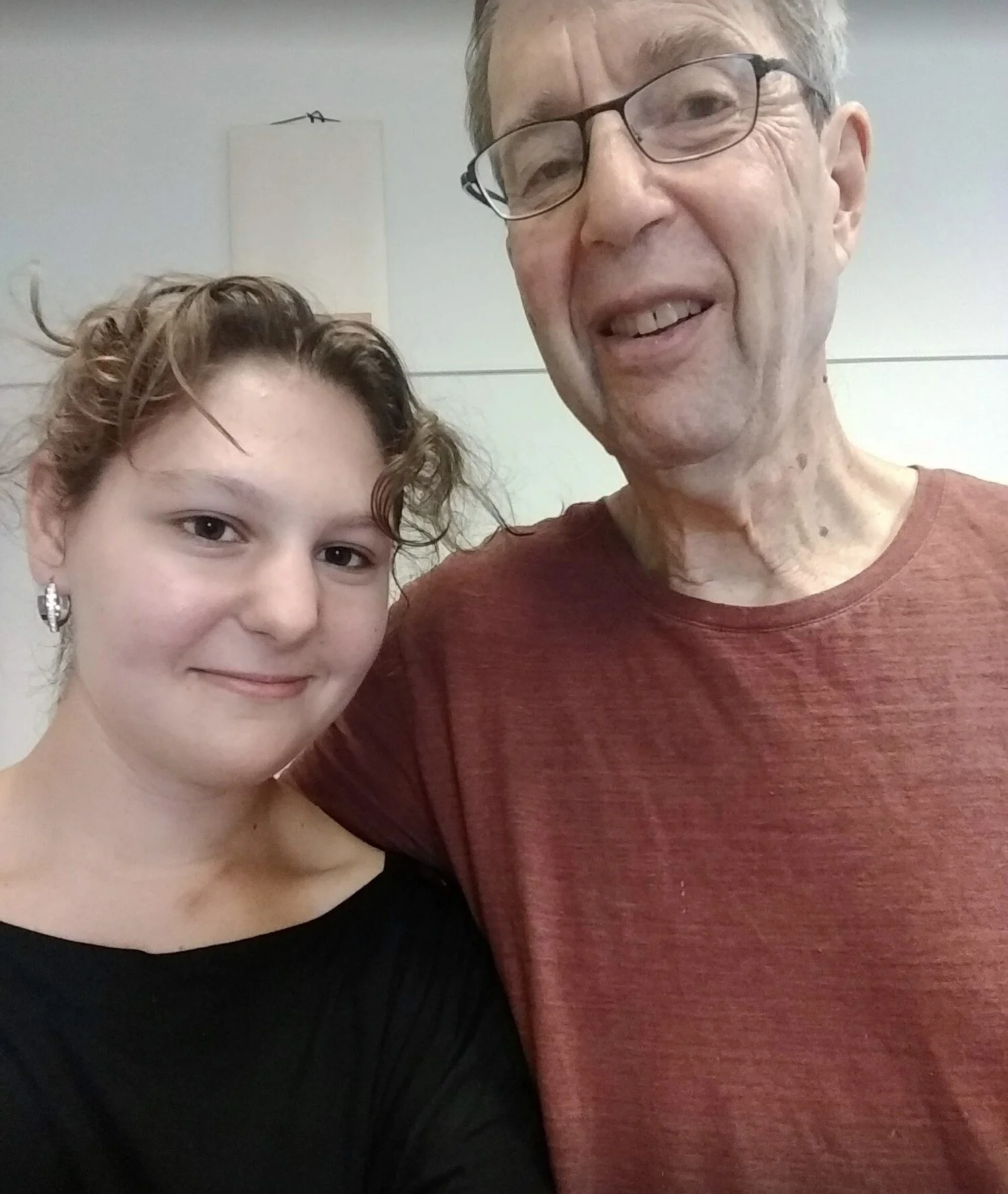 With my professor and mentor, Donald Weilerstein (circa 2016)