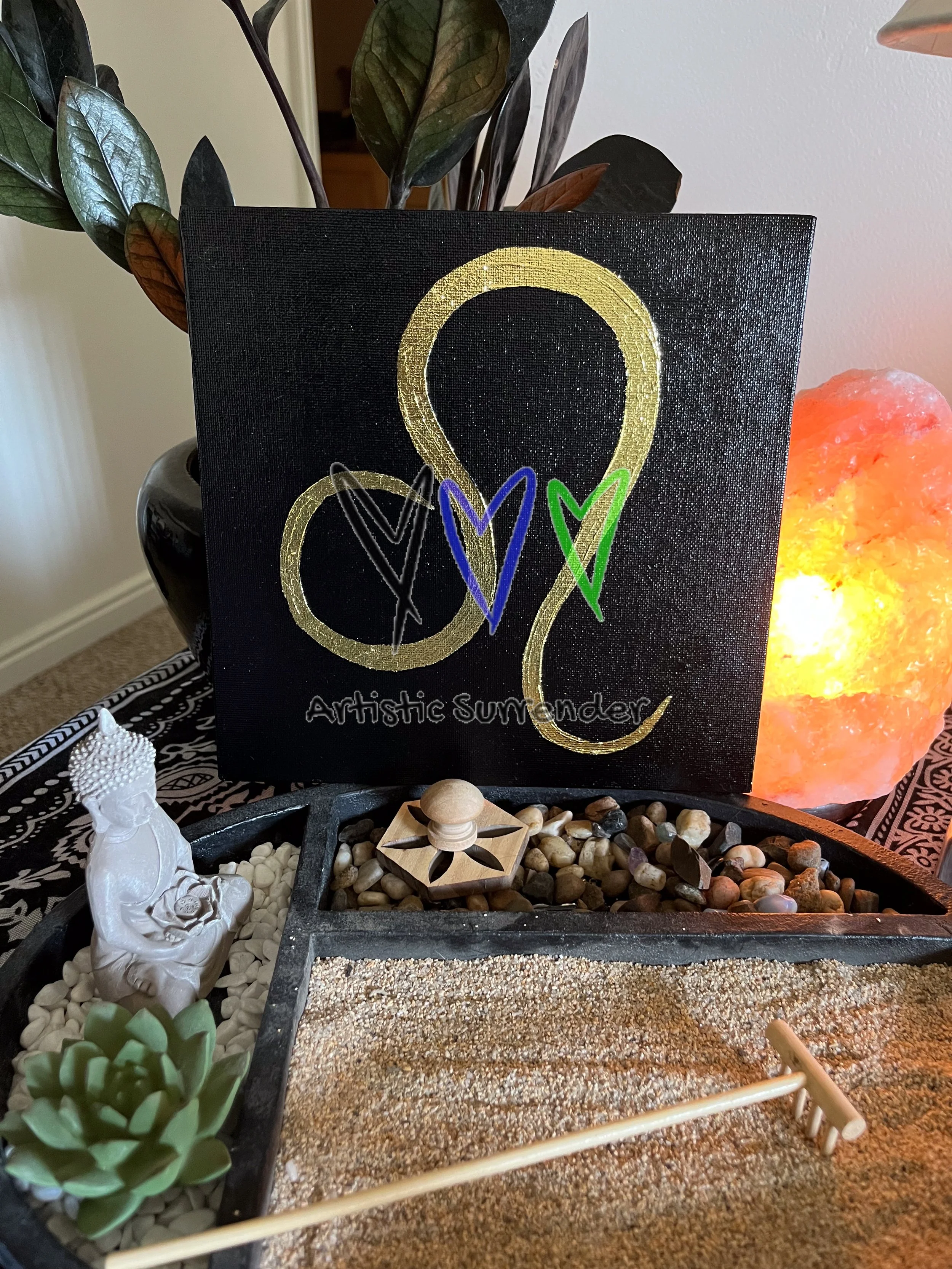 Leo - Gold Metal Leaf