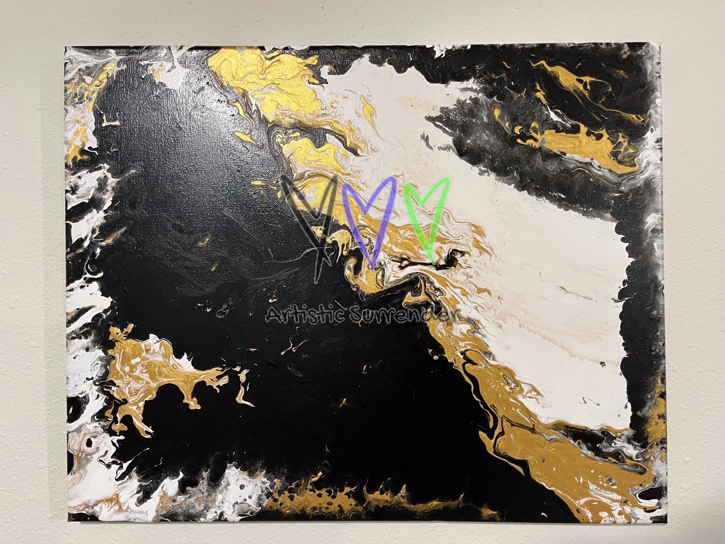 Equilibrium - Pour Painting