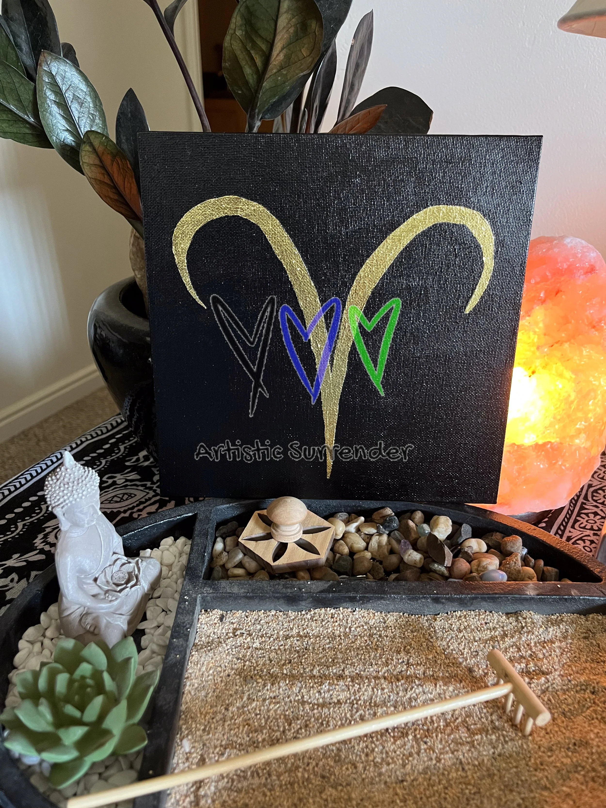 Aries - Gold Metal Leaf