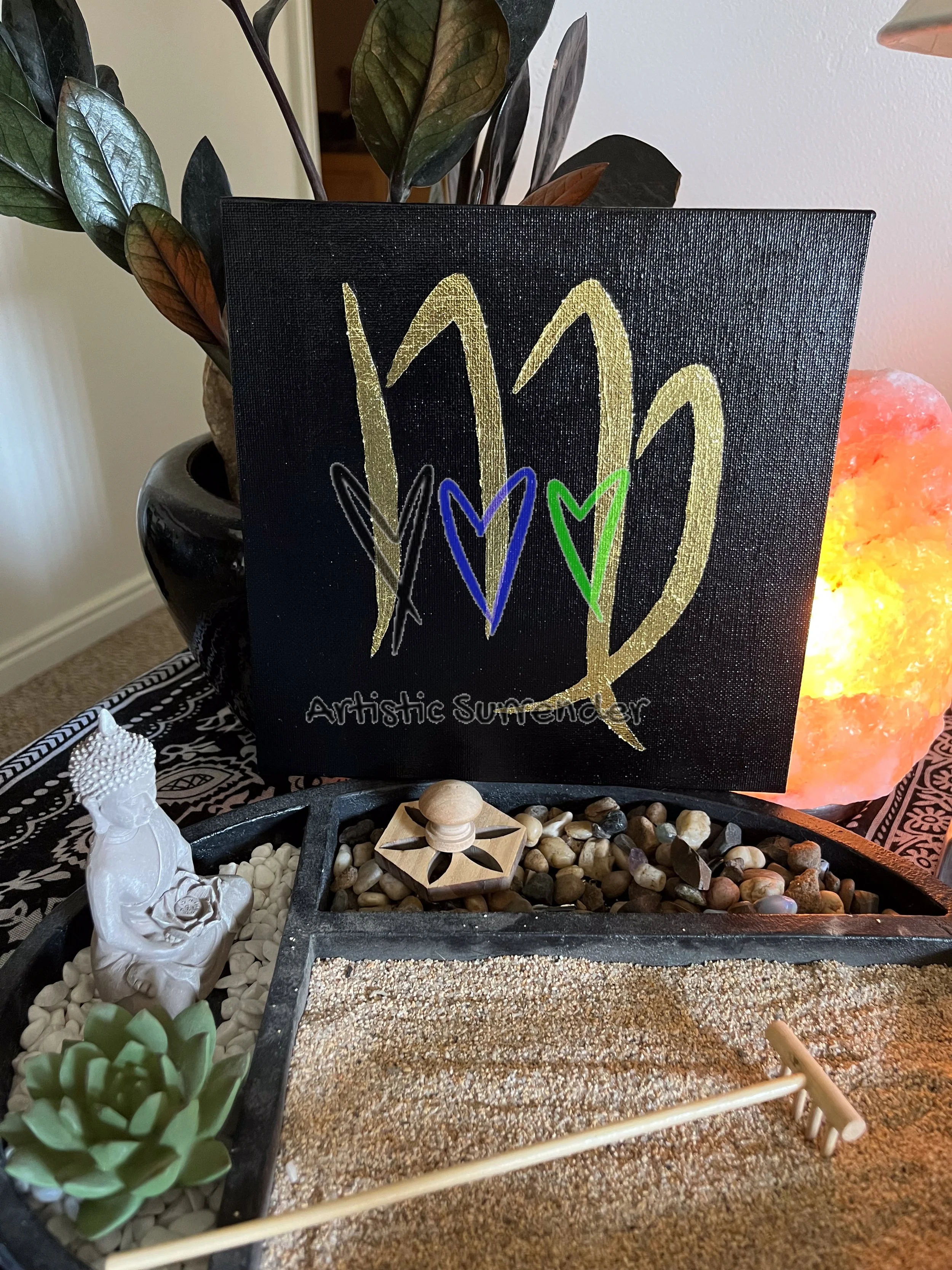 Virgo - Gold Metal Leaf