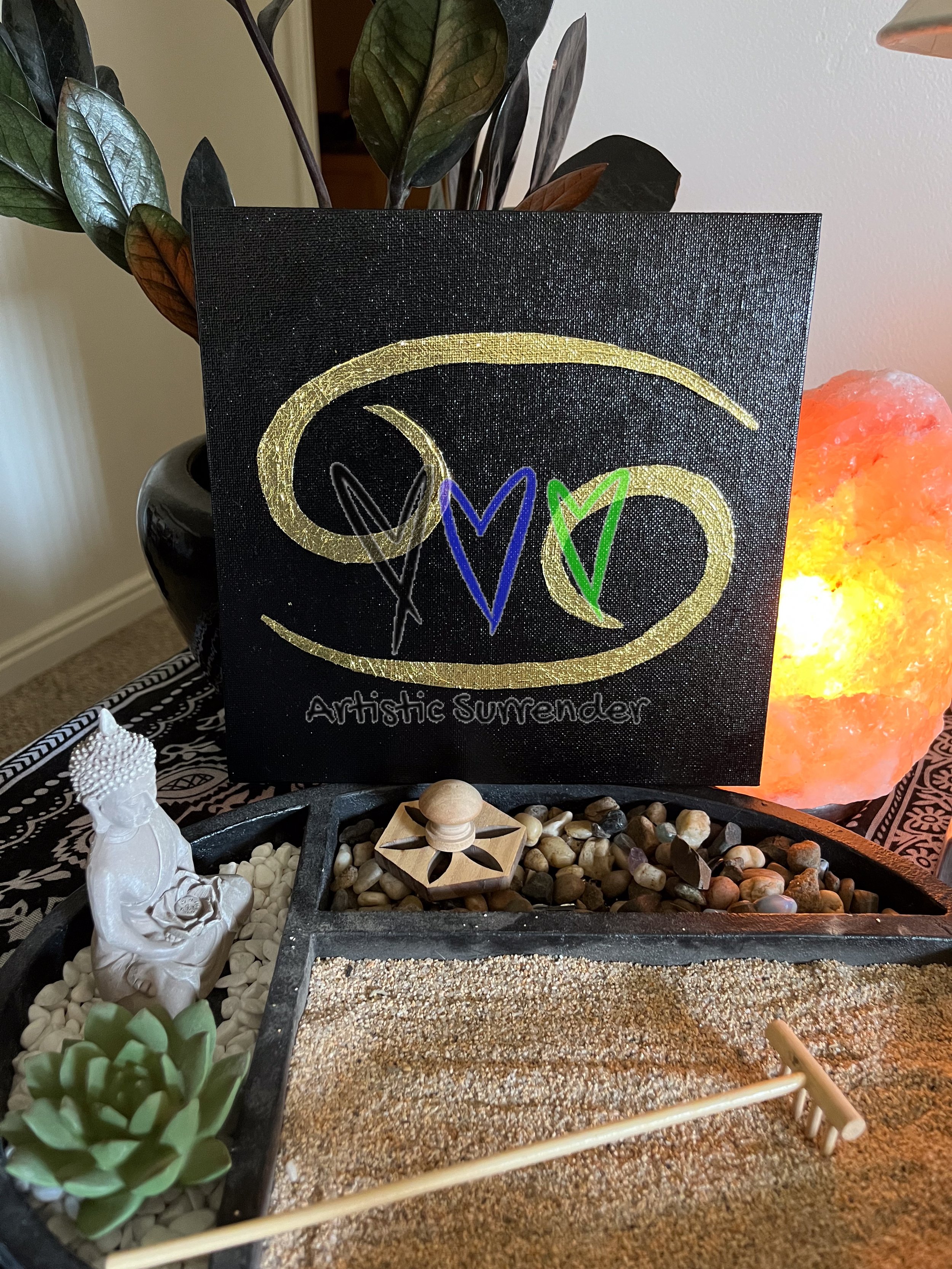 Cancer - Gold Metal Leaf