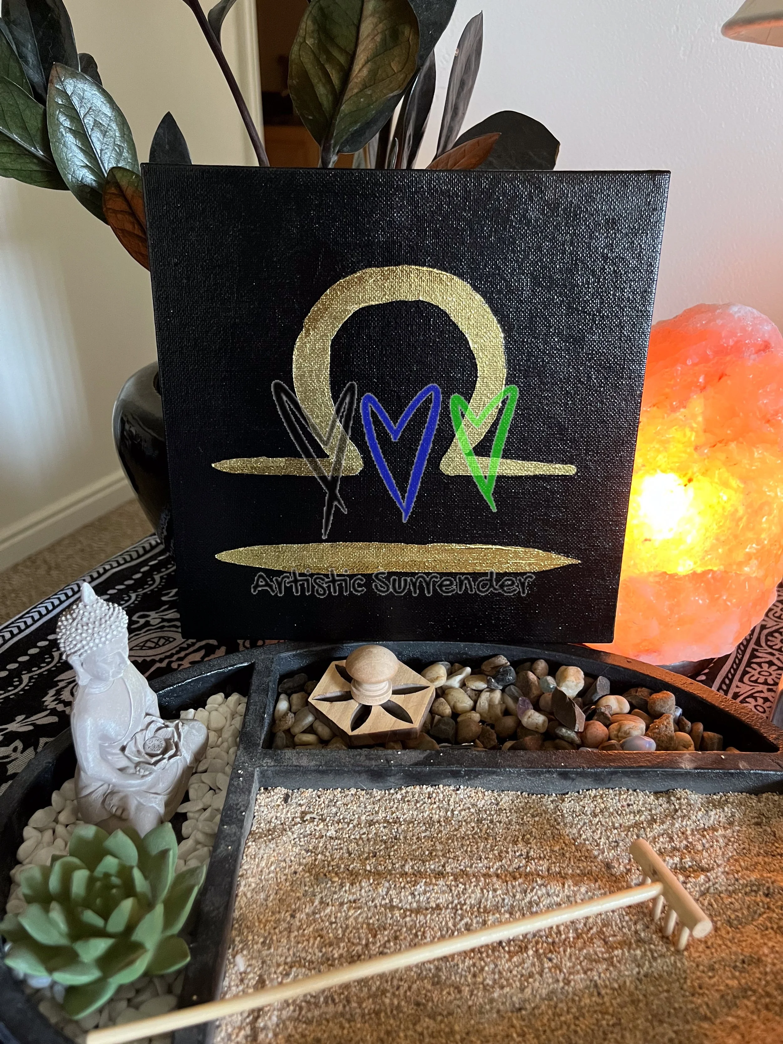 Libra - Gold Metal Leaf