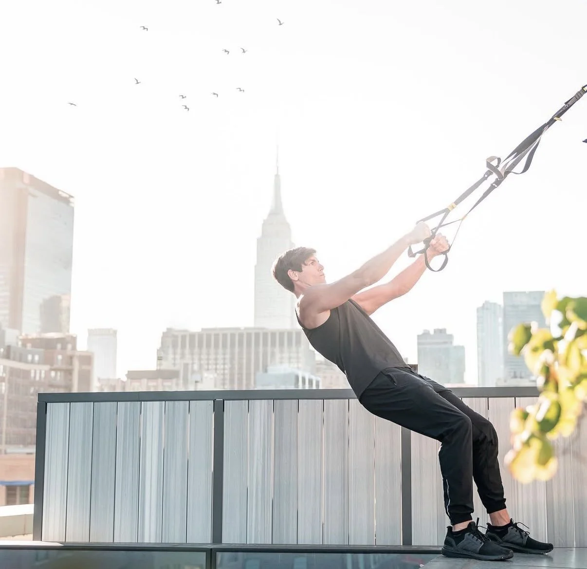Dr. Steve Pulley exercising, reflecting the importance of movement, strength, and wellness in recovery.
