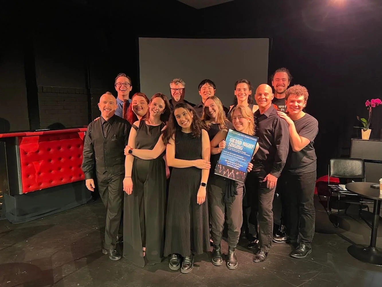 So happy to have been a part of Monroe Civic County Theatre&rsquo;s production of A Grand Night For Singing! I&rsquo;ve met so many wonderful people, and I loved making music with them💜