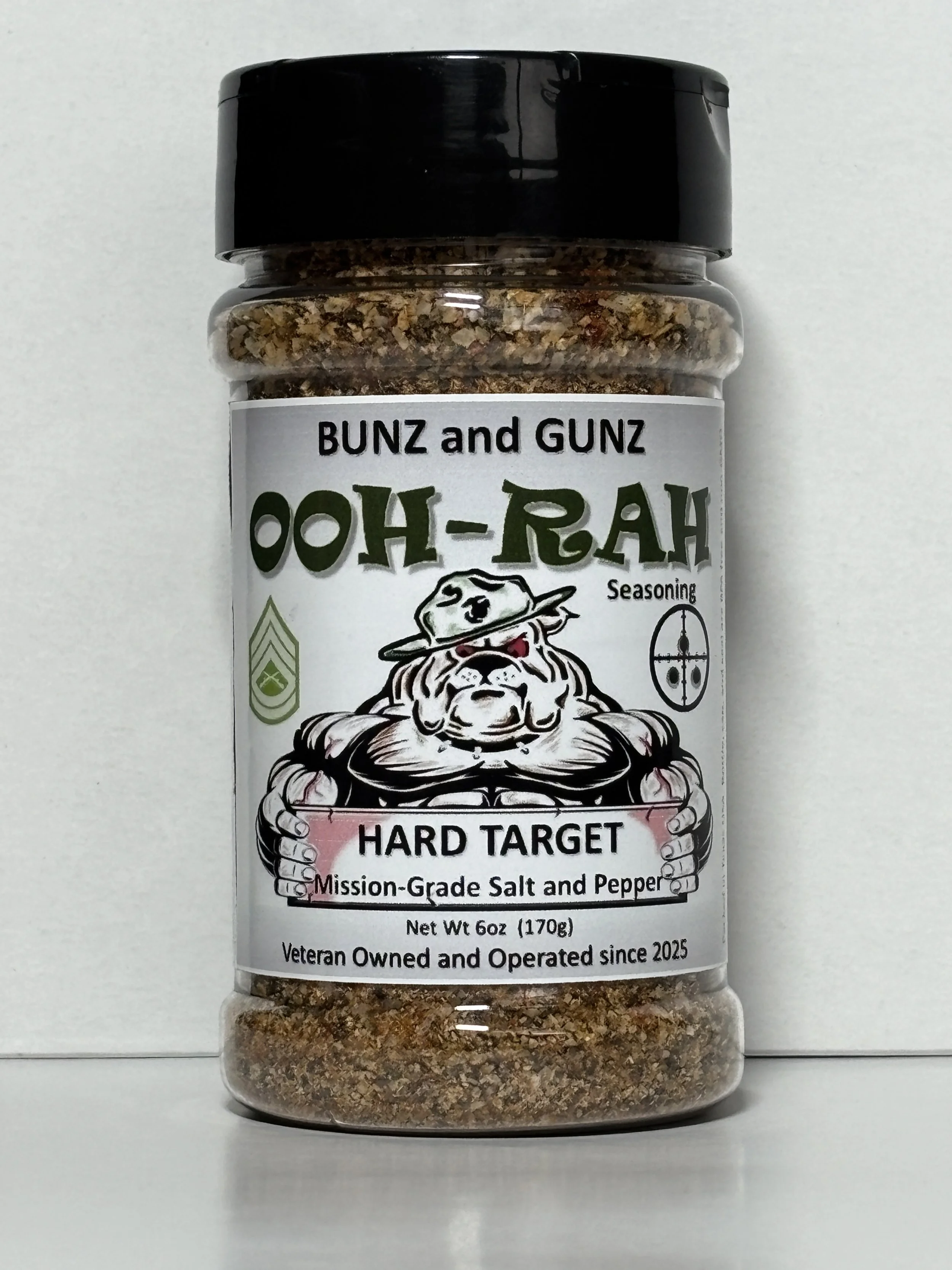 HARD TARGET Mission-Grade Salt and Pepper (3.5oz)