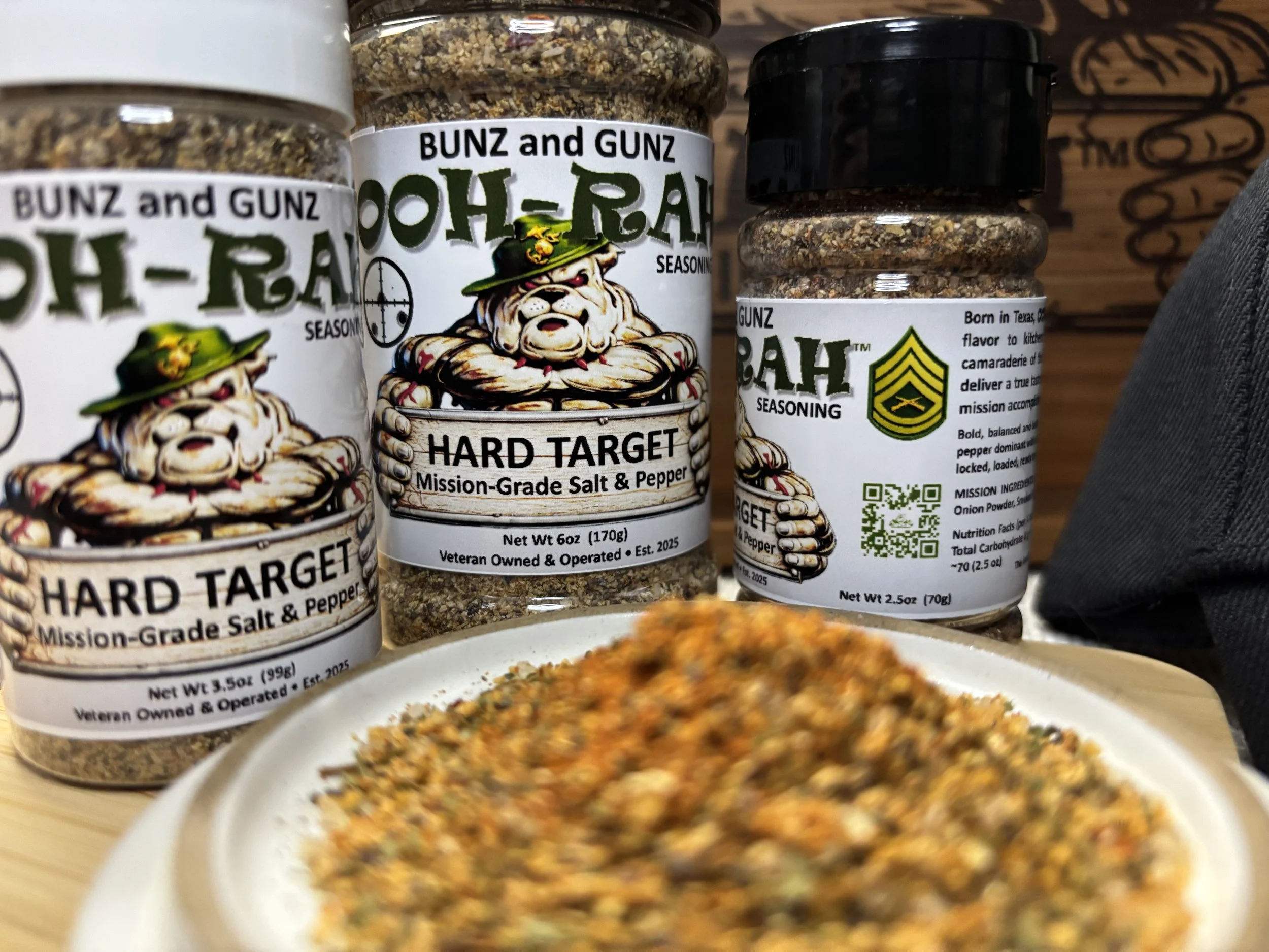 HARD TARGET™ Mission-Grade Salt and Pepper