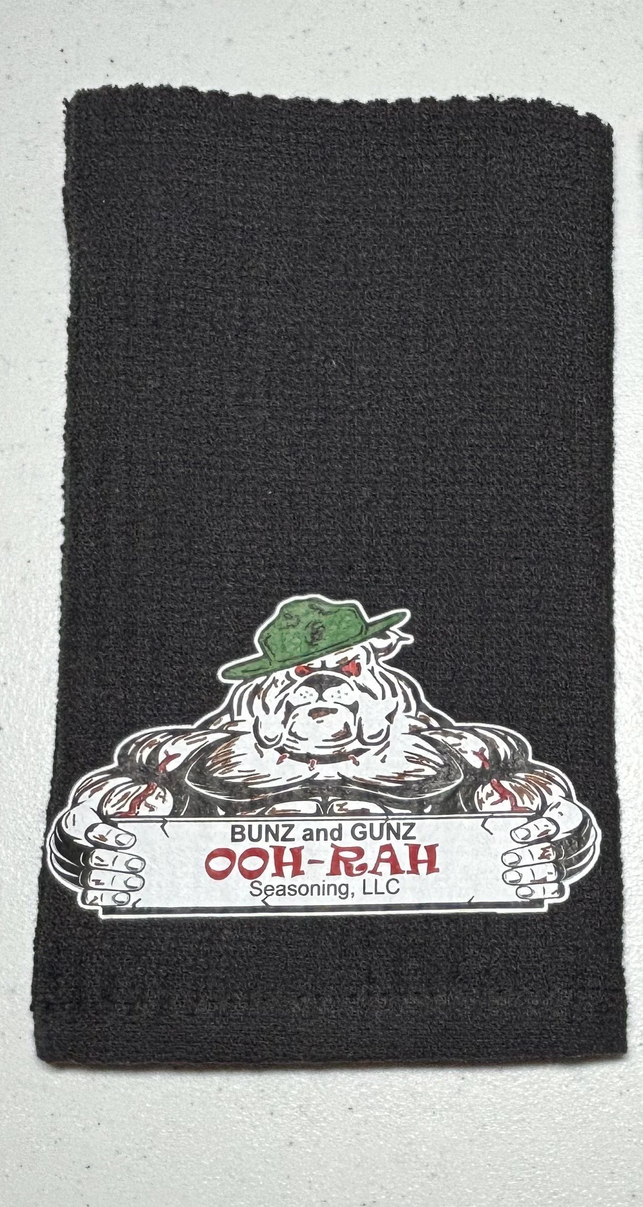 Bar Towel Bulldog Black B.jpeg