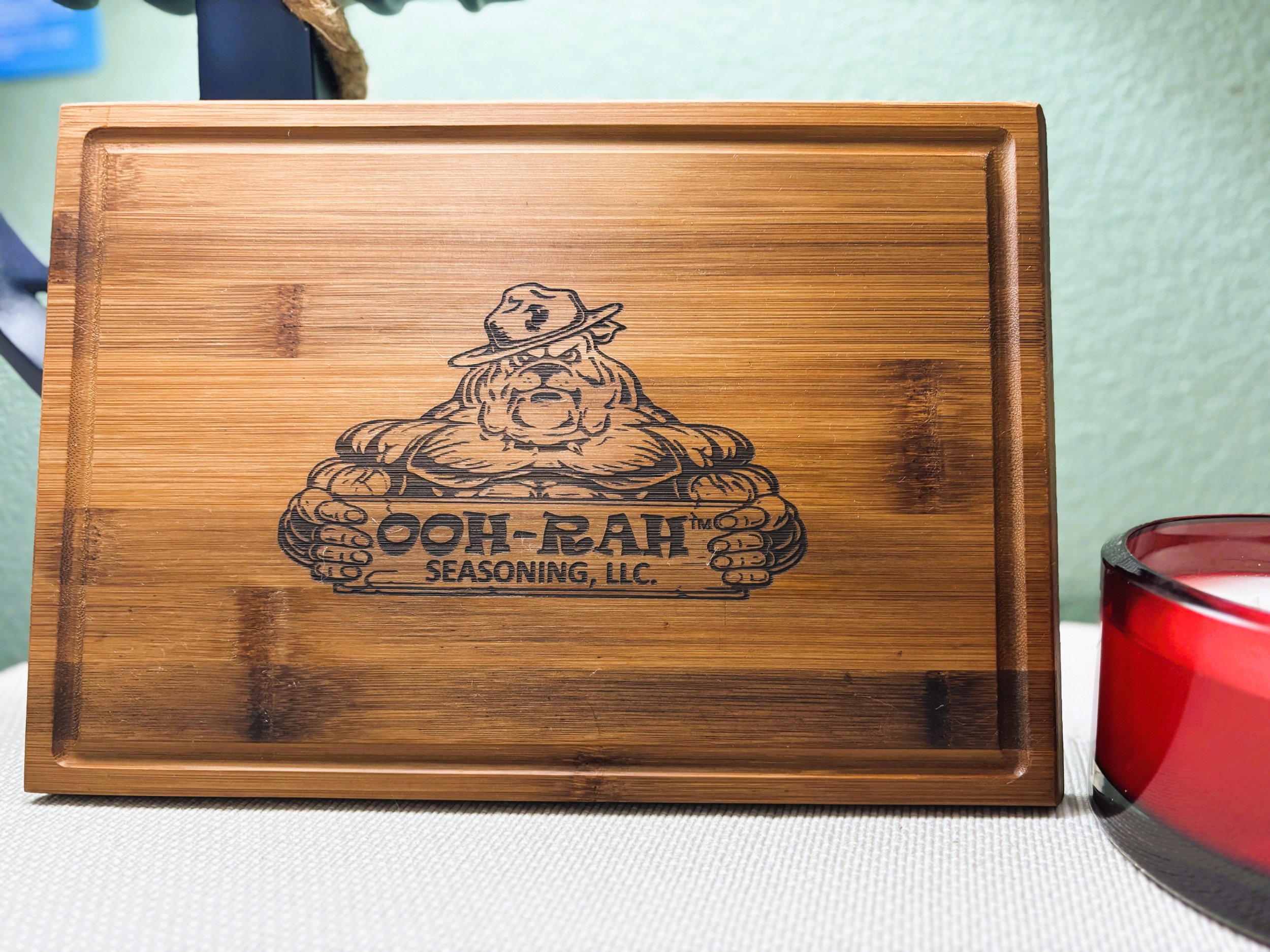 Engraved Bamboo Charcuterie Board – 12 x 8.27 inch