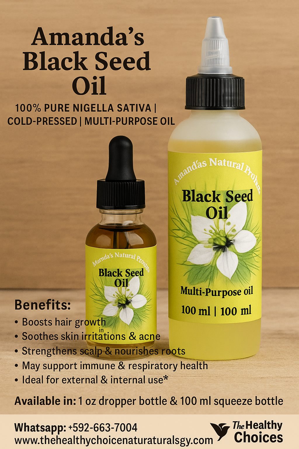 Amanda’s Black Seed Oil – Pure Healing from Nature