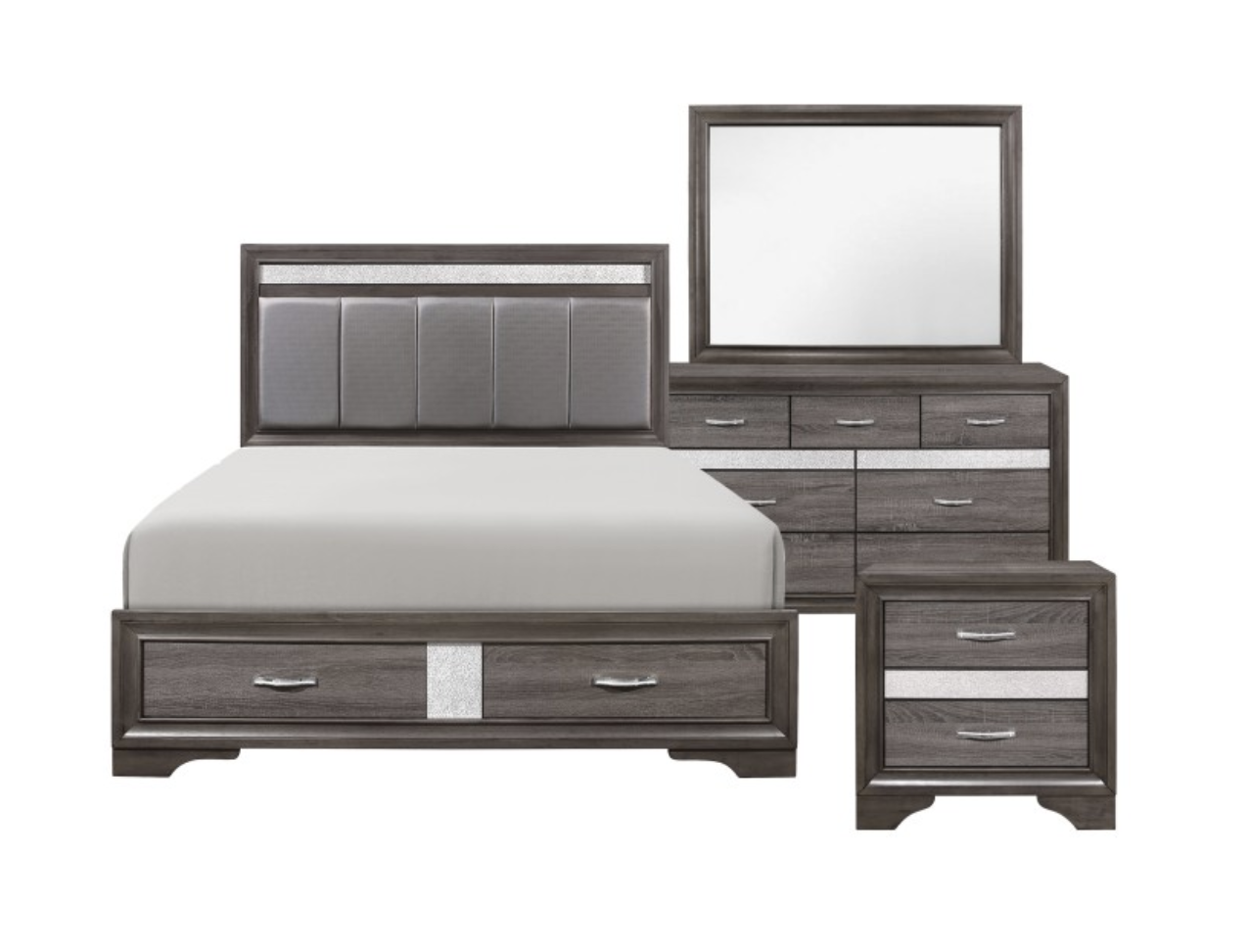 4Pc Queen Bedroom set $1198