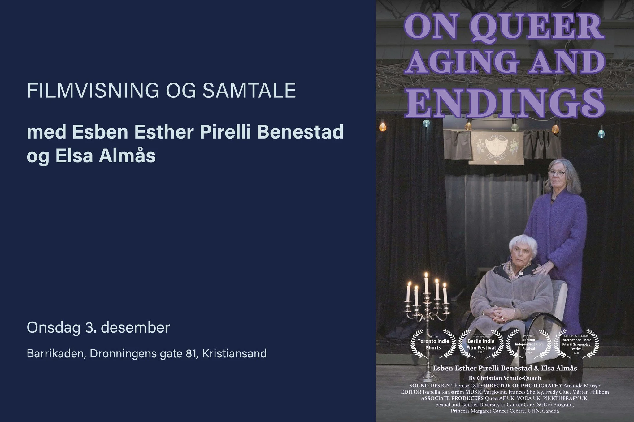 Filmvisning - On Queer Aging and Endings