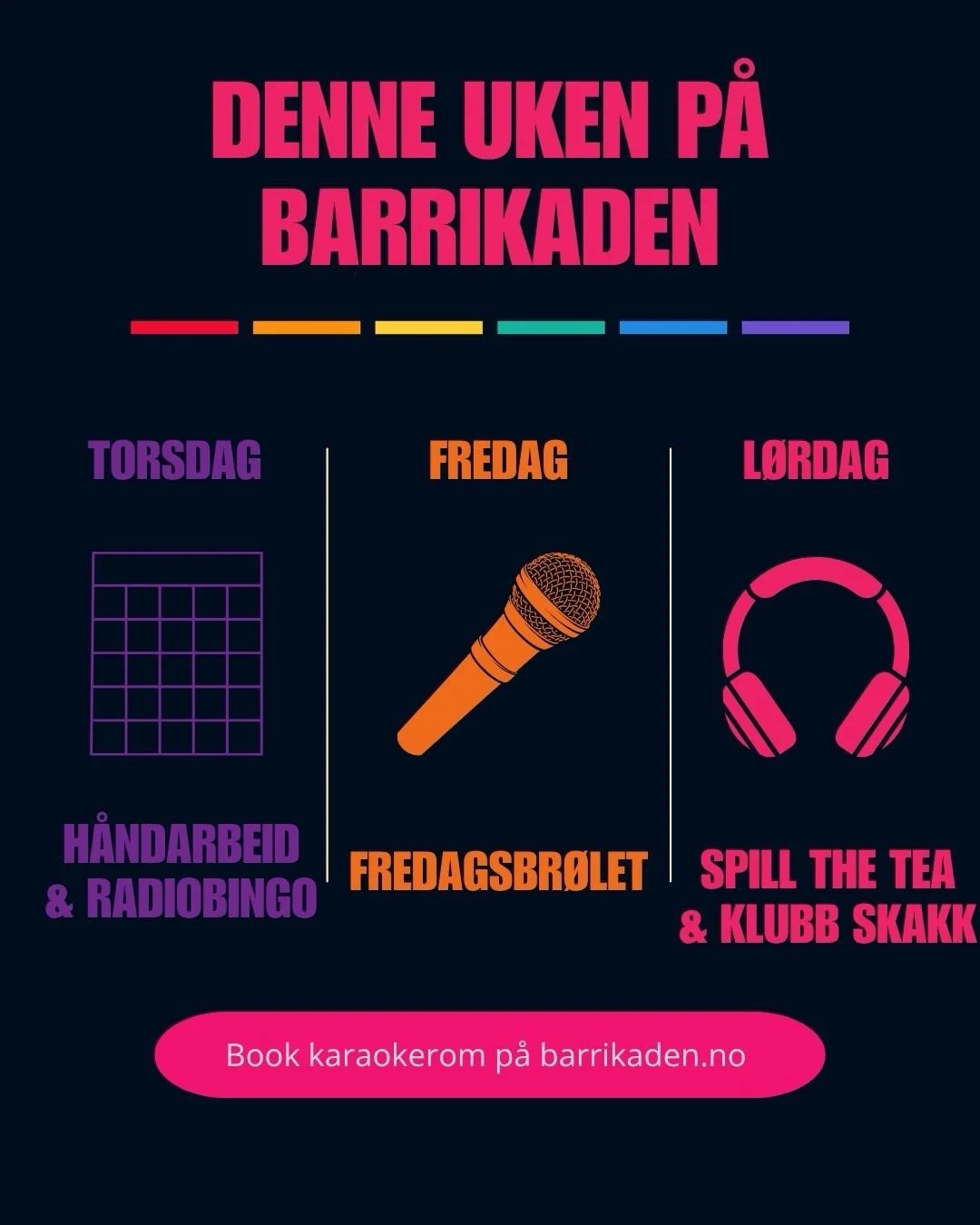 Alts&aring; for en uke!!💅 Vi sees💋