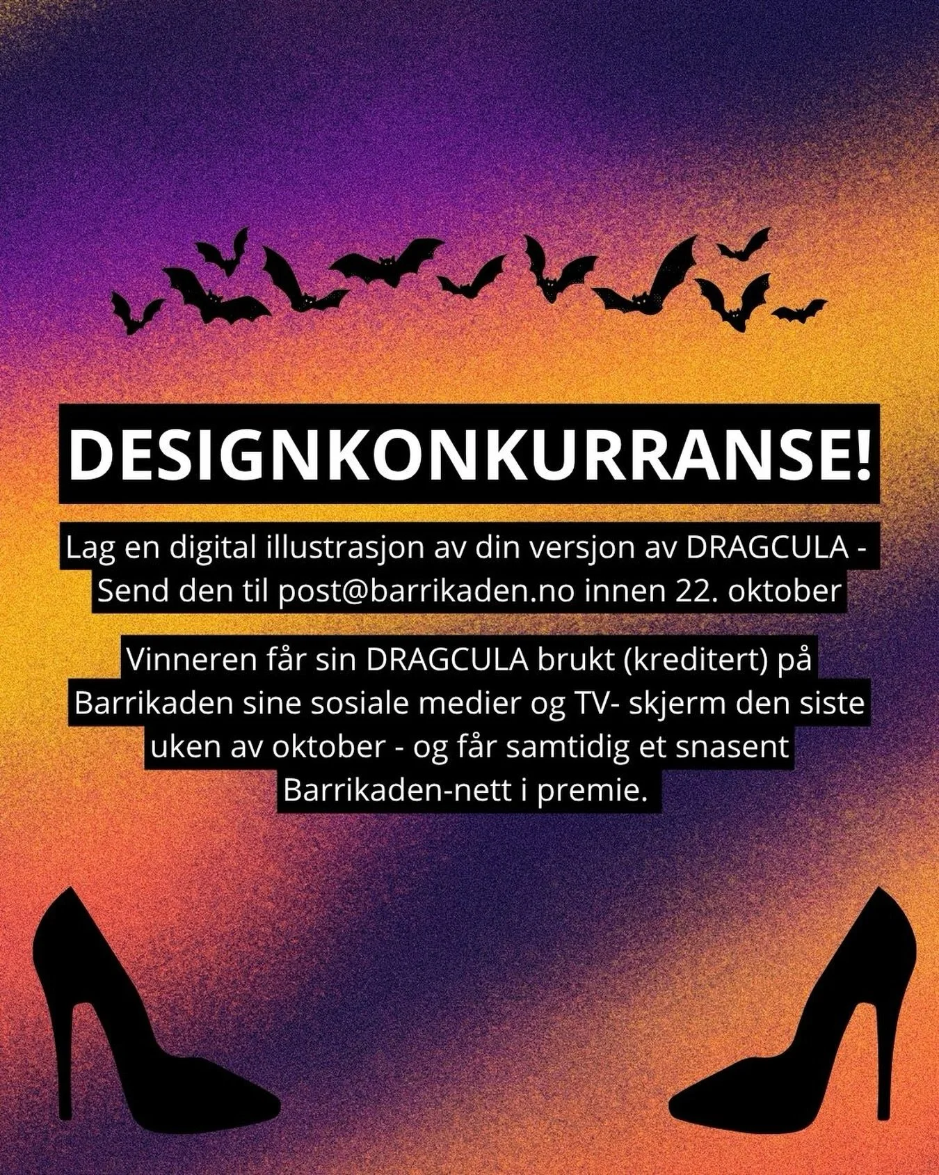 Kanskje er det du som vinner?🕷️