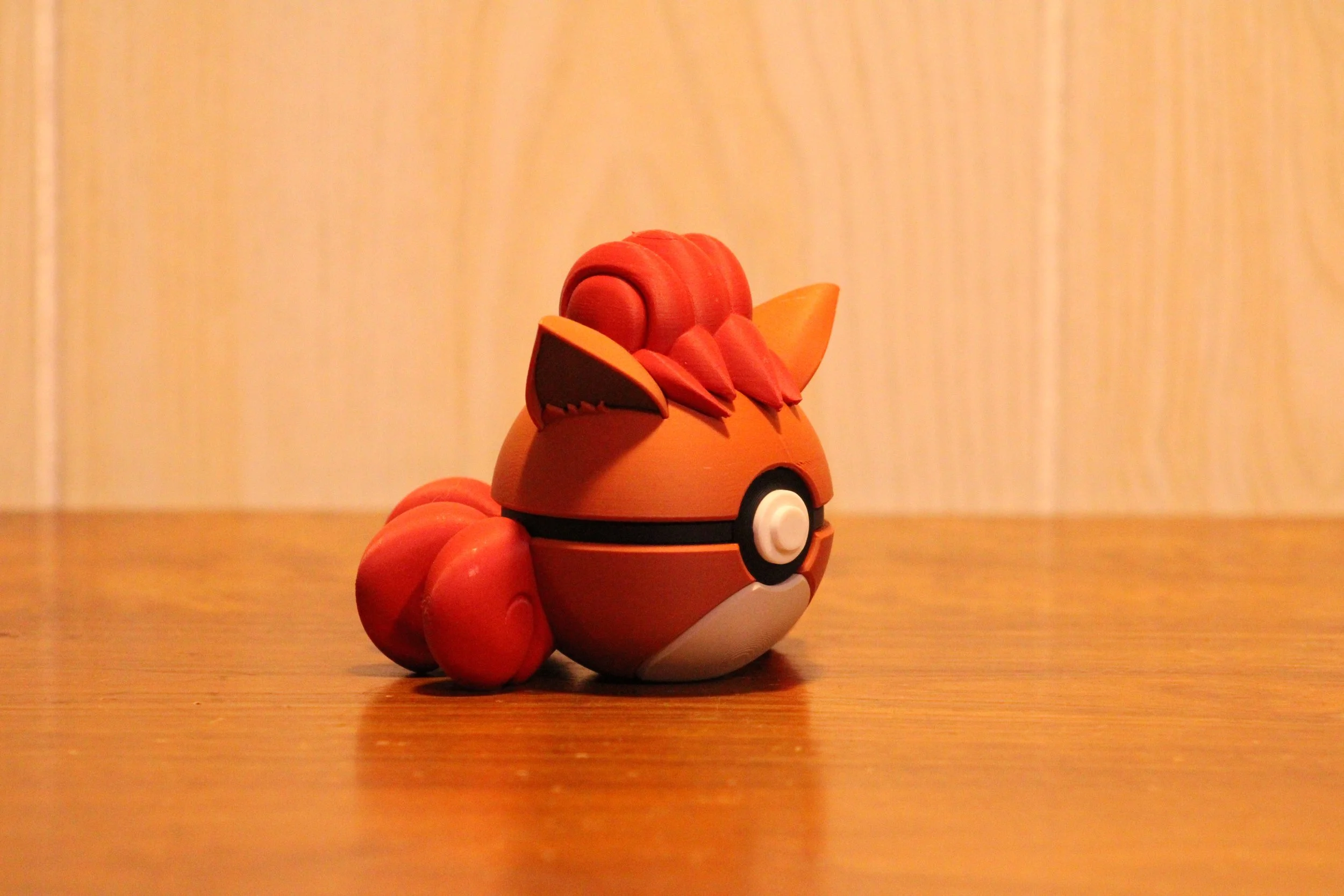 #0037 - Vulpix inspired Pokéball Collectable