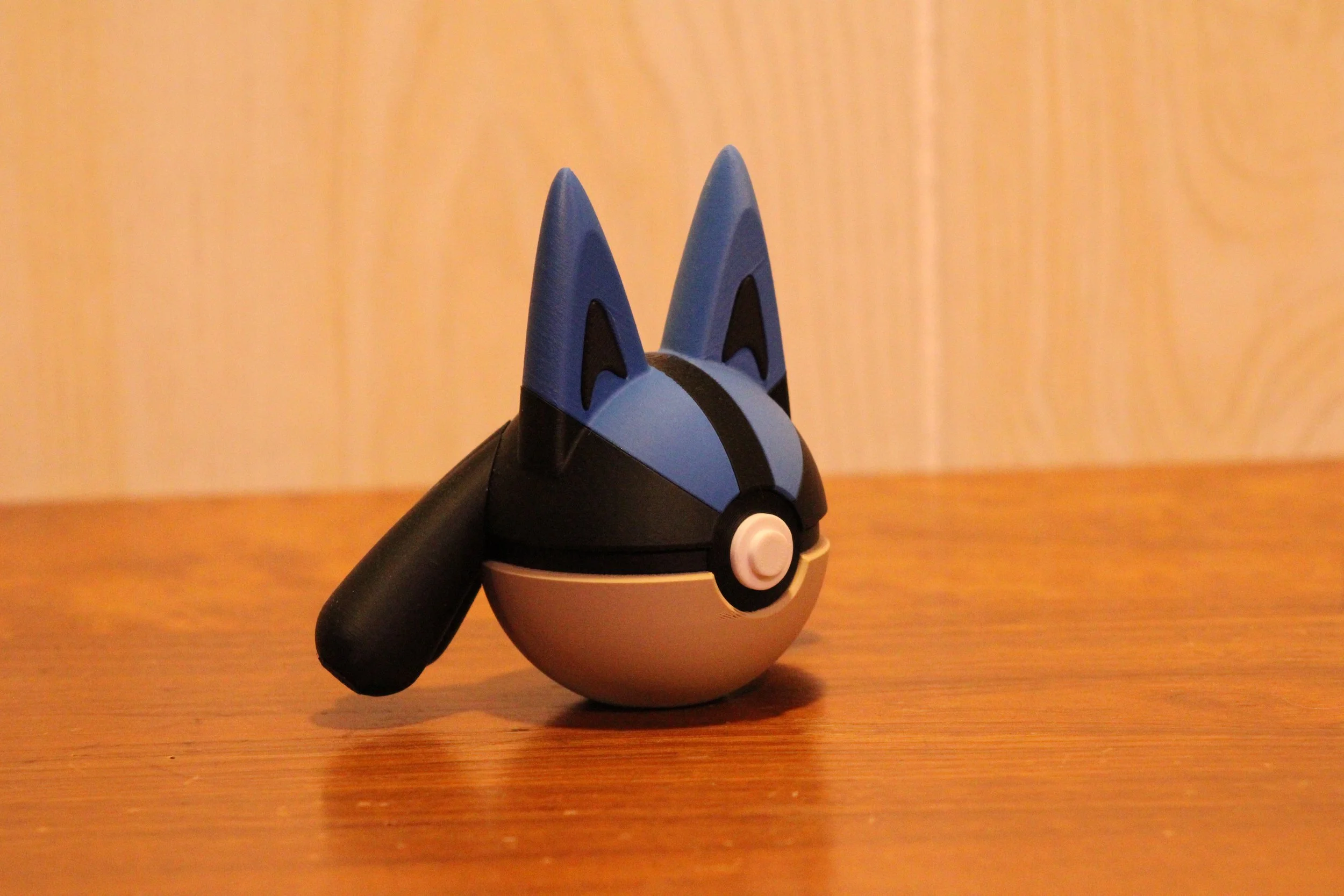 #0448 - Lucario inspired Pokéball Collectable