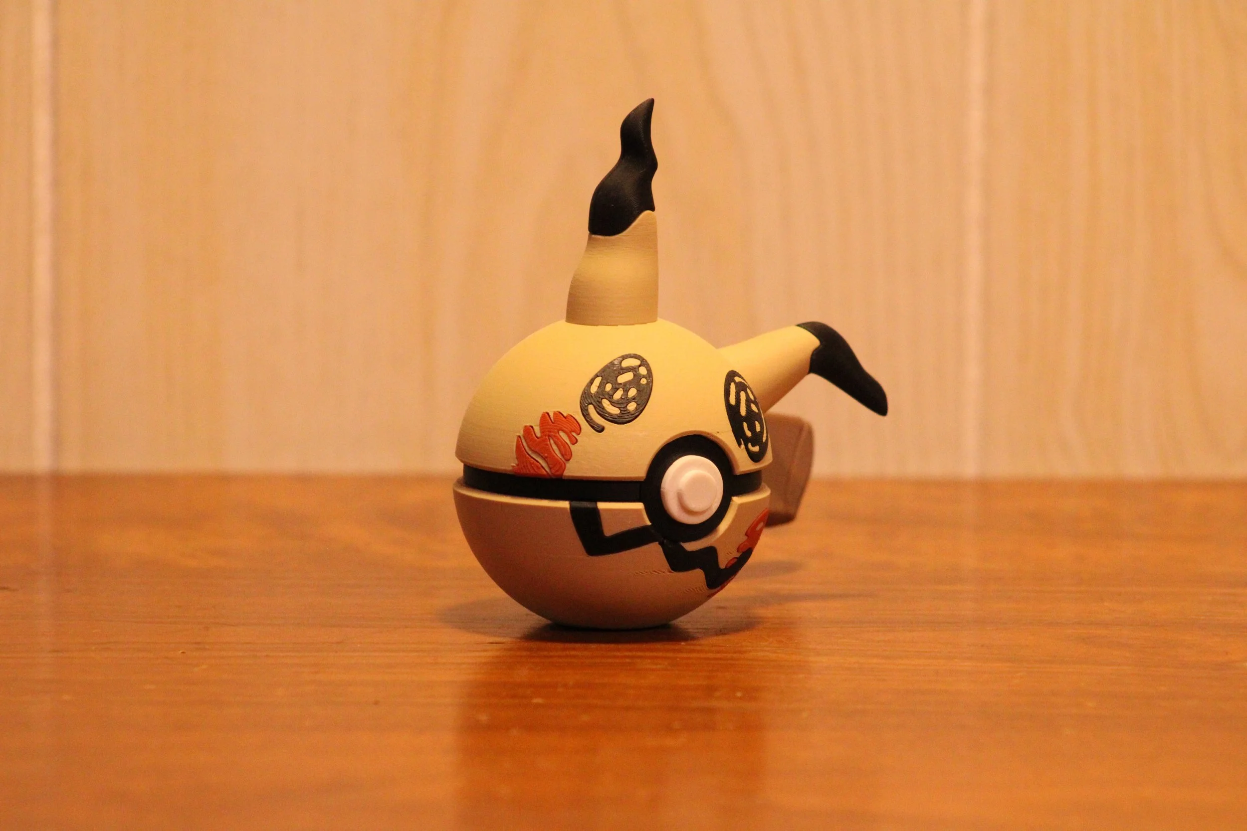#0778 - Mimikyu inspired Pokéball Collectable