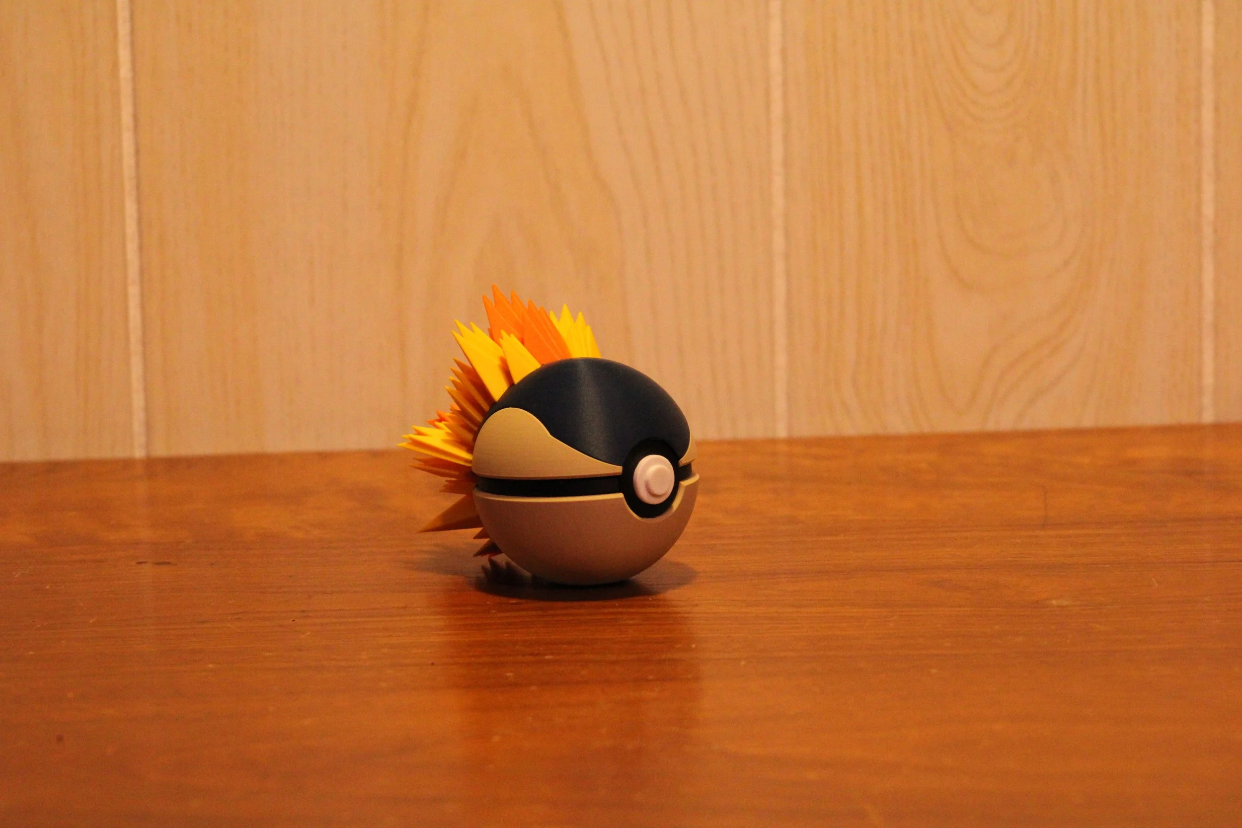 #0155 - Cinderquil inspired Pokéball Collectable