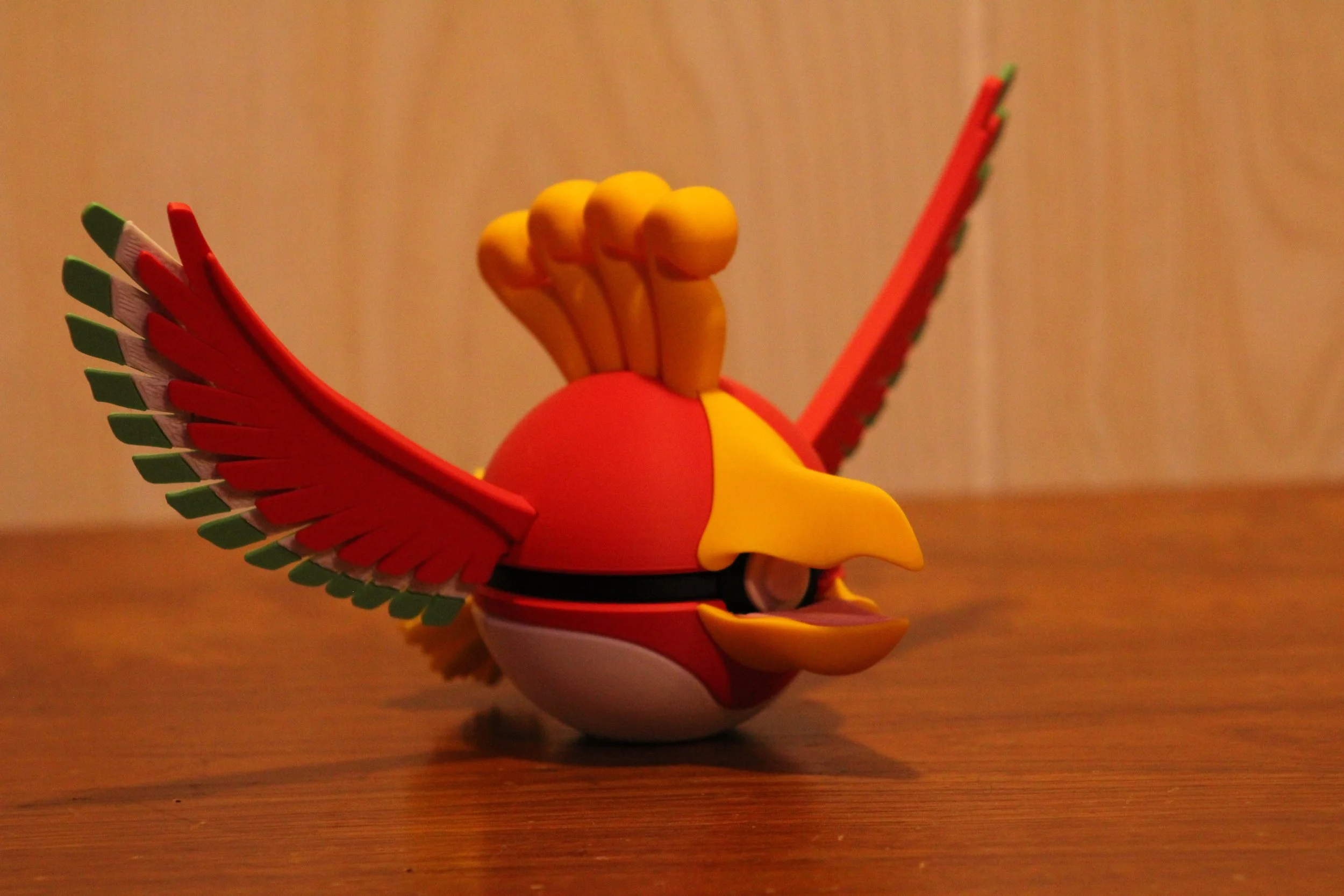 #0250 - Ho oh inspired Pokéball Collectable