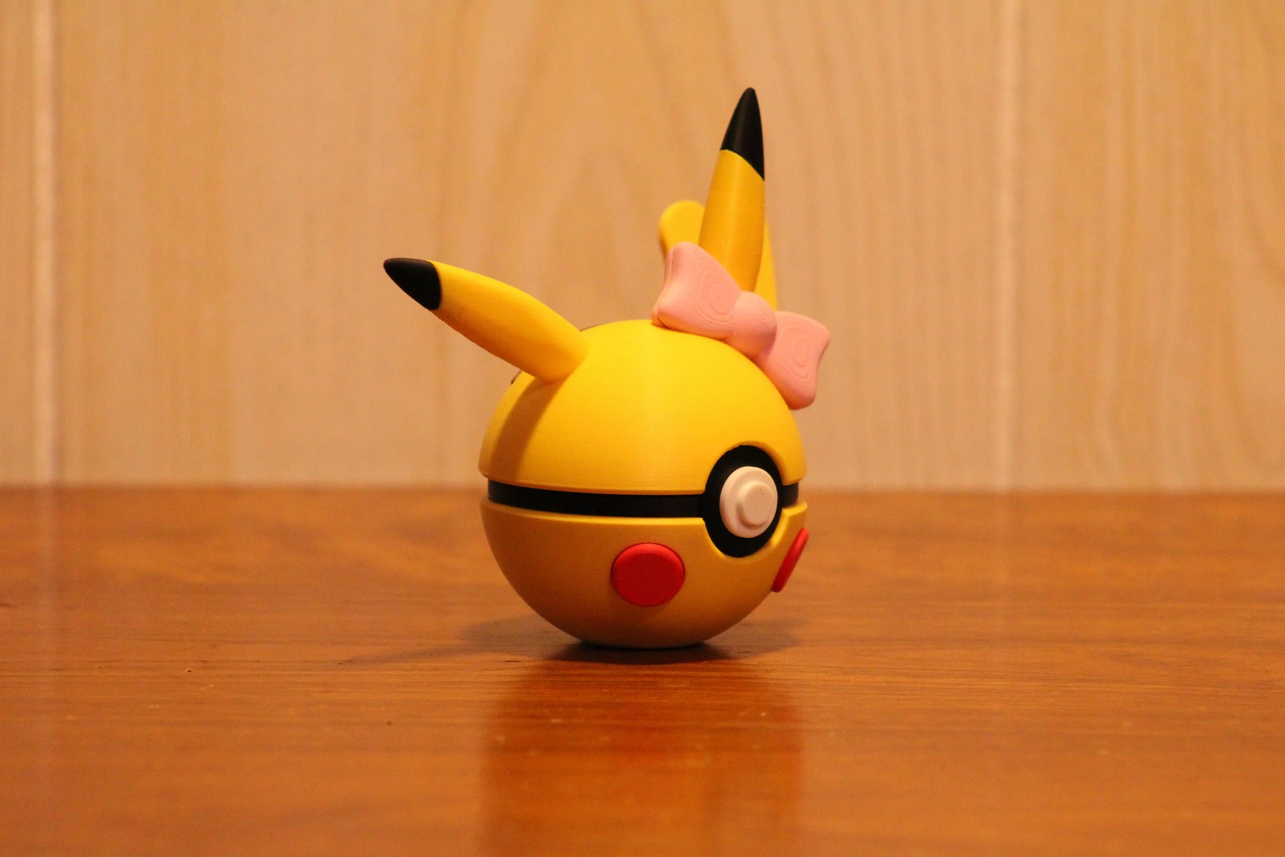 #0025 - Female Pikachu inspired Pokéball  Collectable