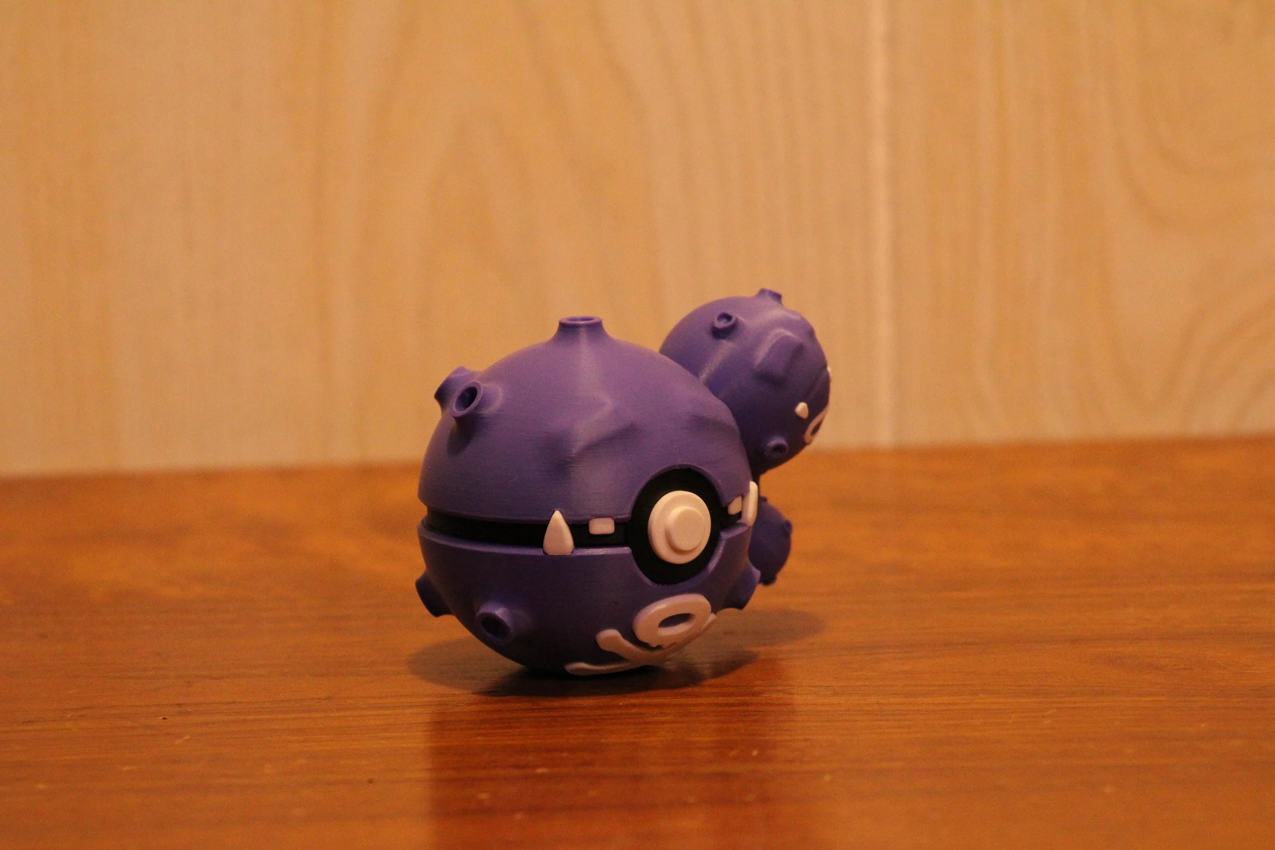 #0110 - Weezing inspired Pokéball Collectable