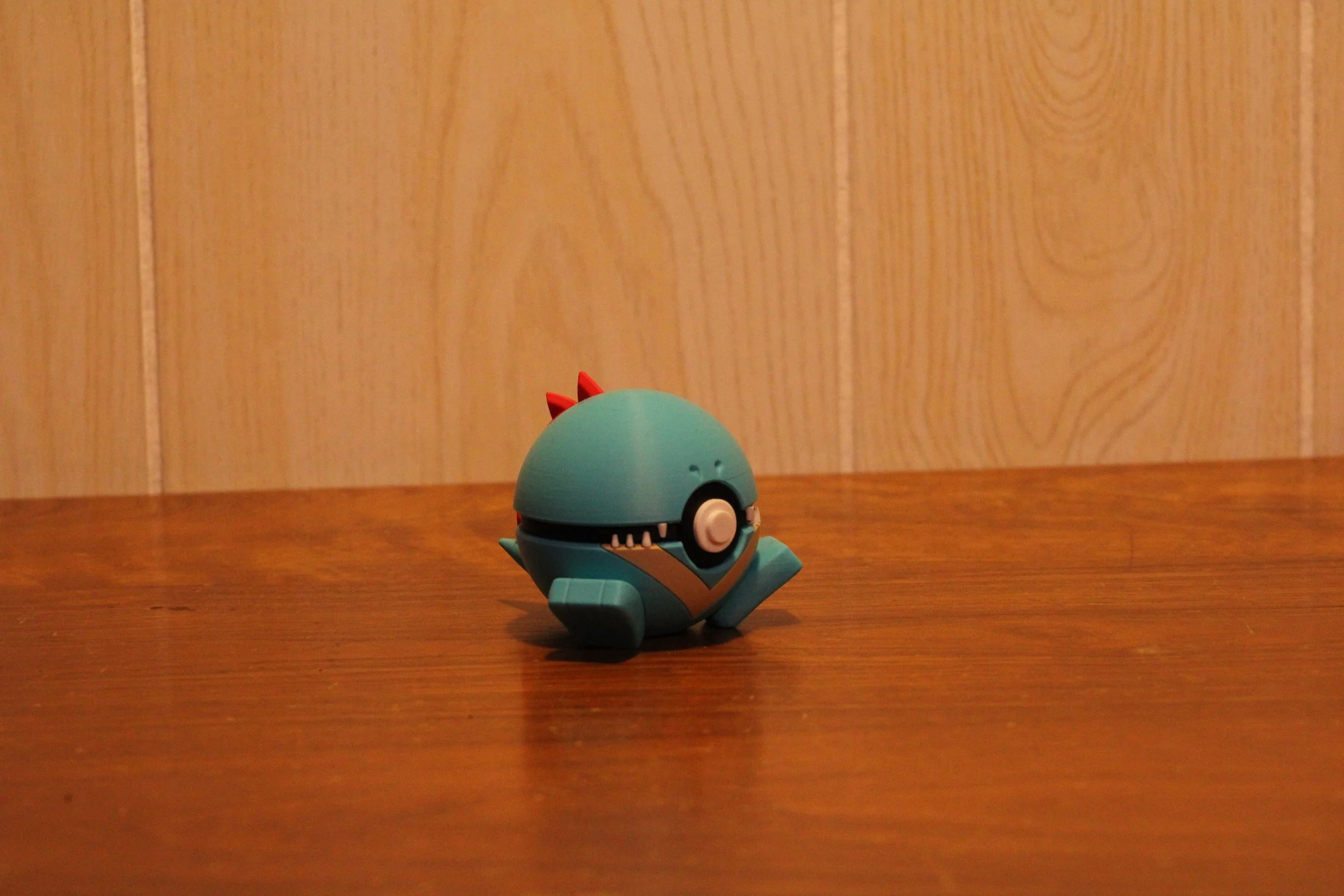 #0158 - Totodile inspired Pokéball