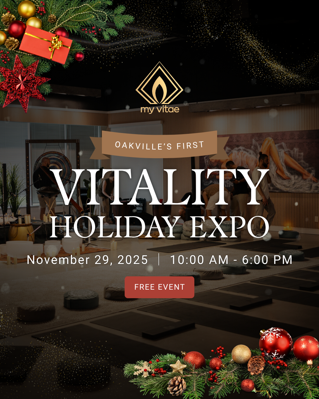 Discover Local Wellness Services, Businesses, And Gifts: Oakville’s First Vitality Holiday Expo